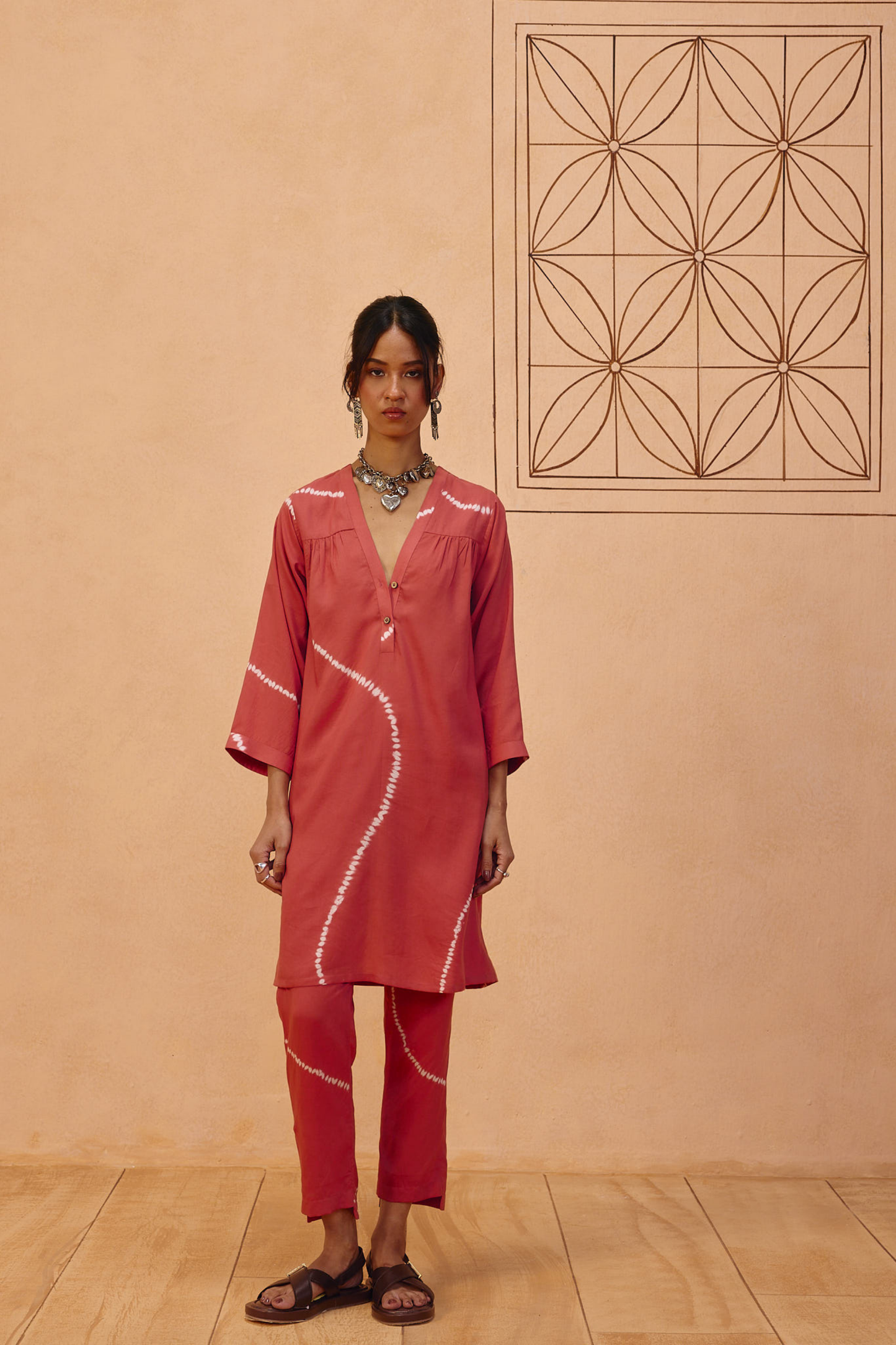 Rosy Earth Lyocell Kurta