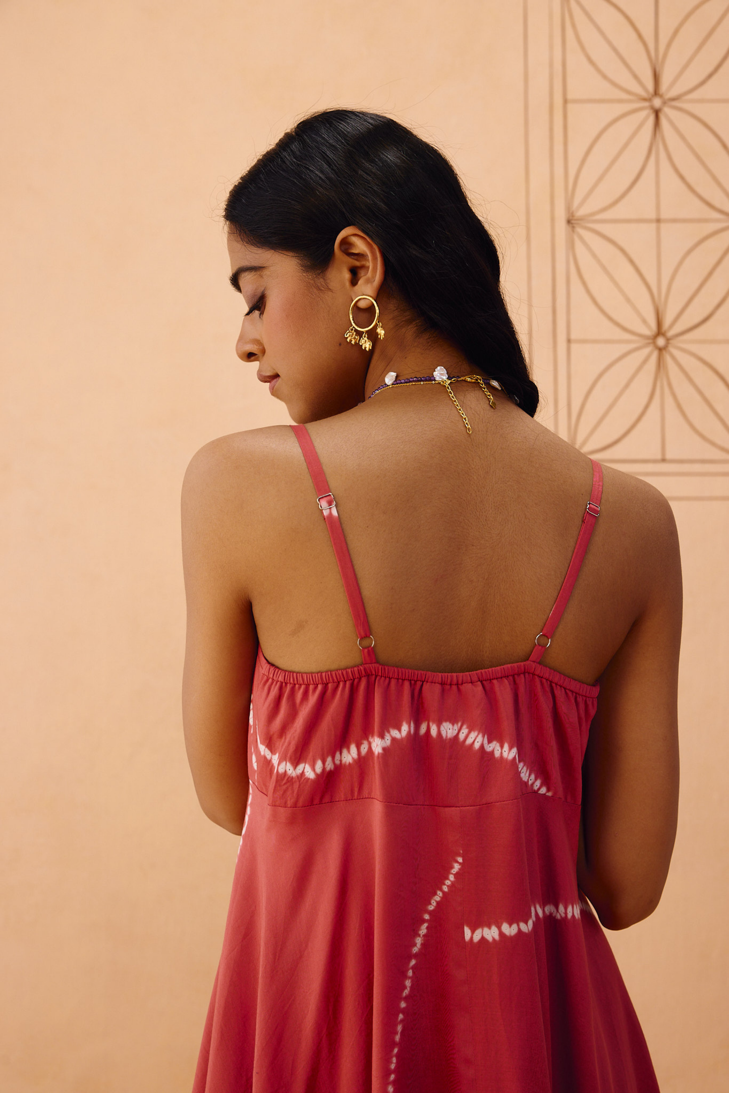 Rosy Sea Lyocell Dress