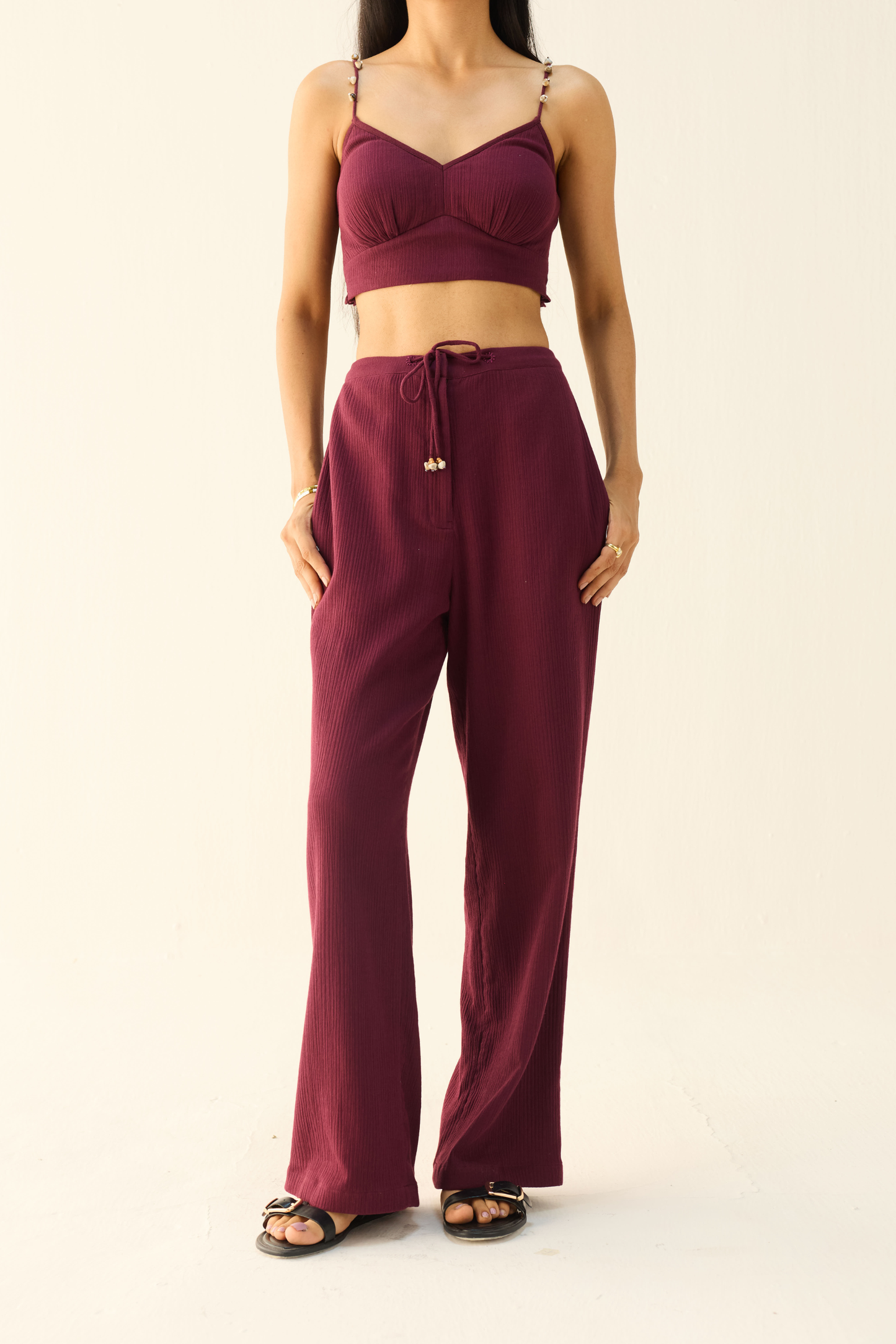 Sangria Sea Organic Cotton Bustier