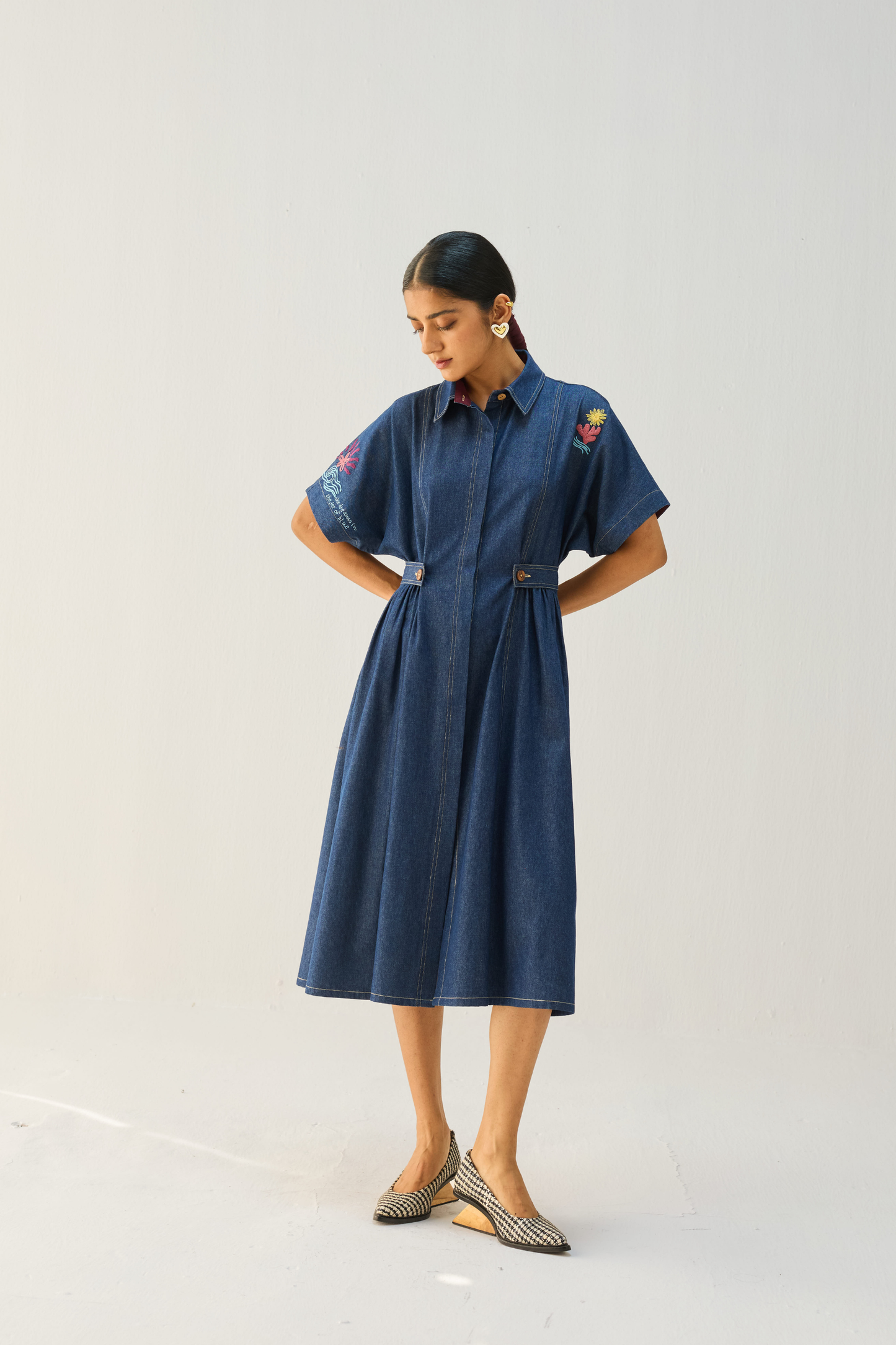 Shades Of Blue Sustainable Denim Dress