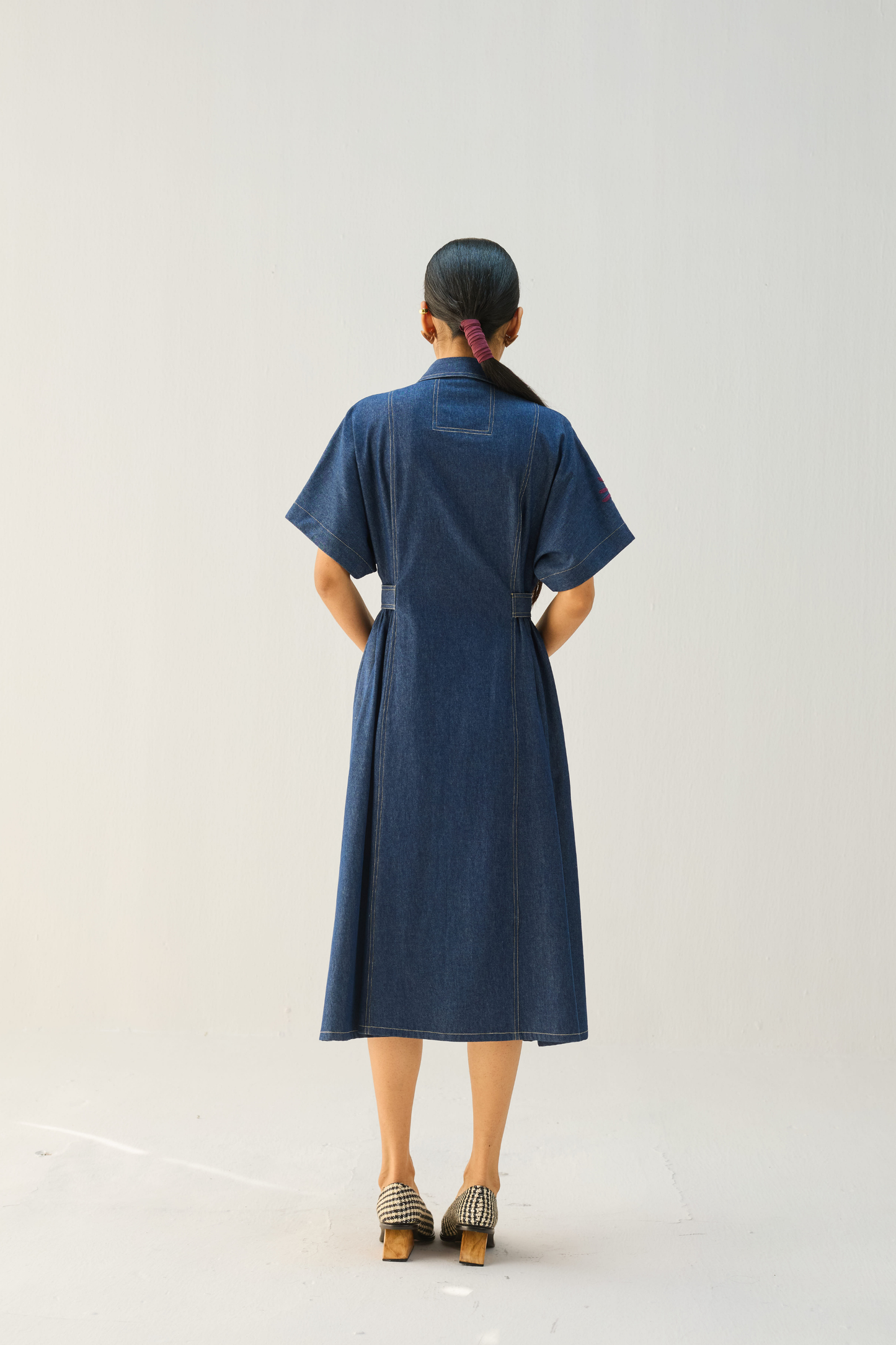 Shades Of Blue Sustainable Denim Dress