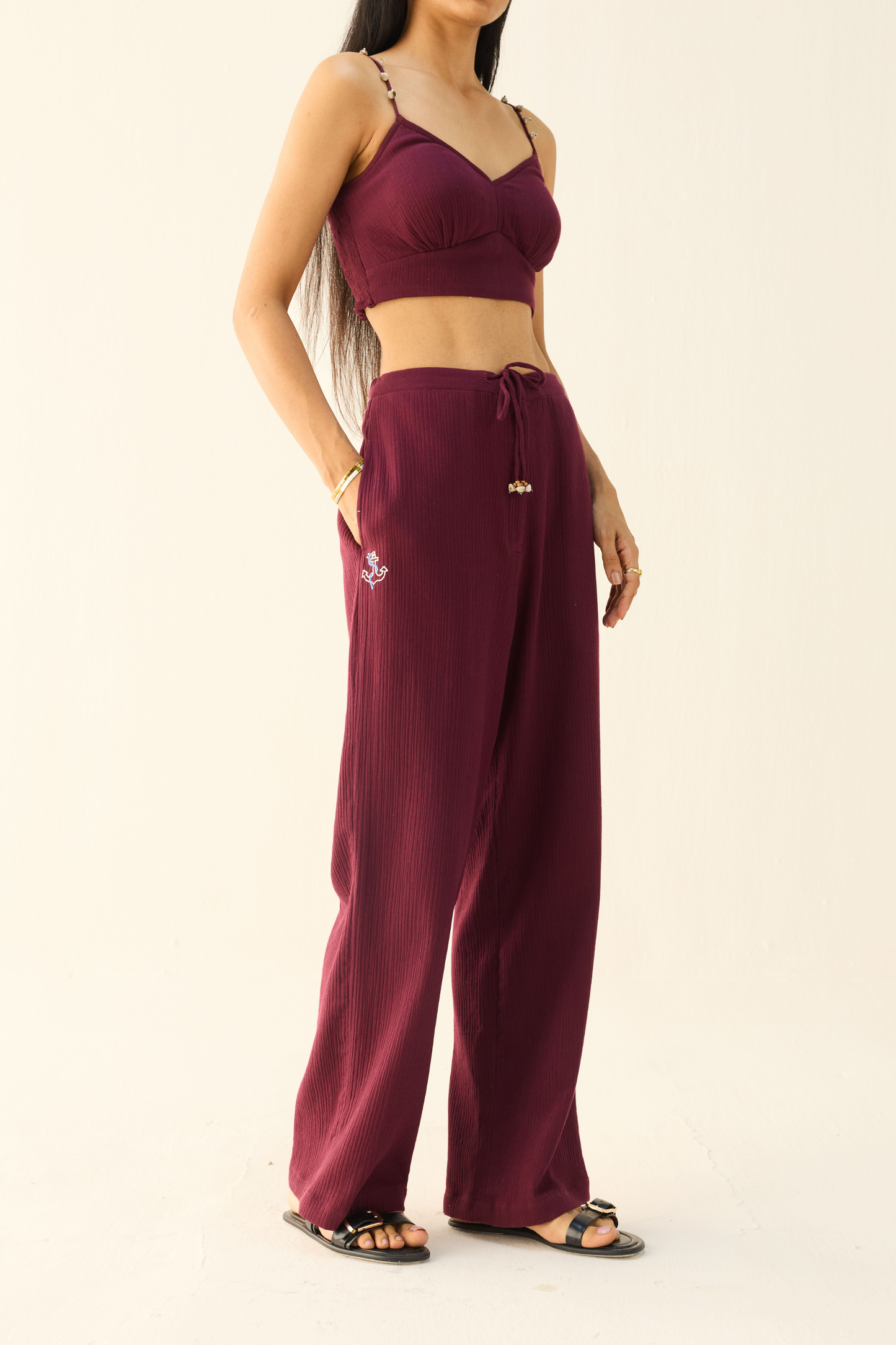 Shore Side Organic Cotton Trousers