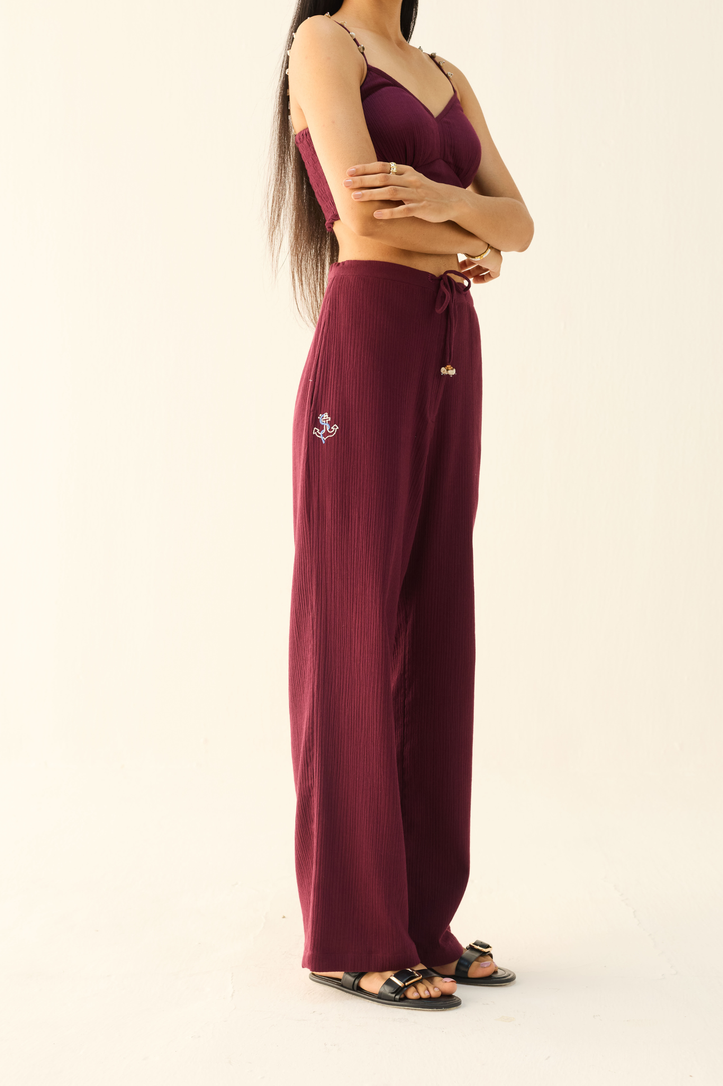 Shore Side Organic Cotton Trousers