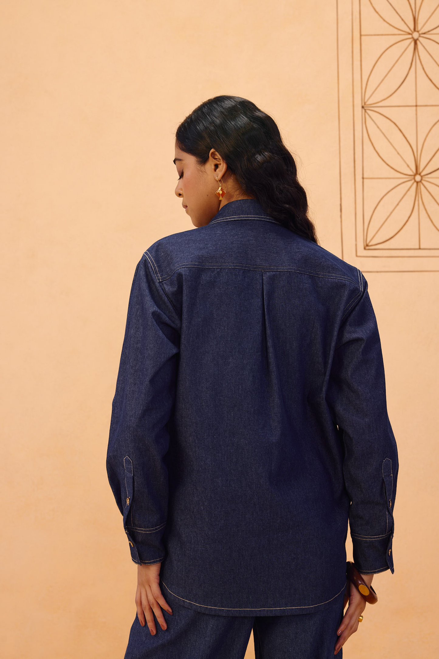 Slow Roots Sustainable Denim Shirt