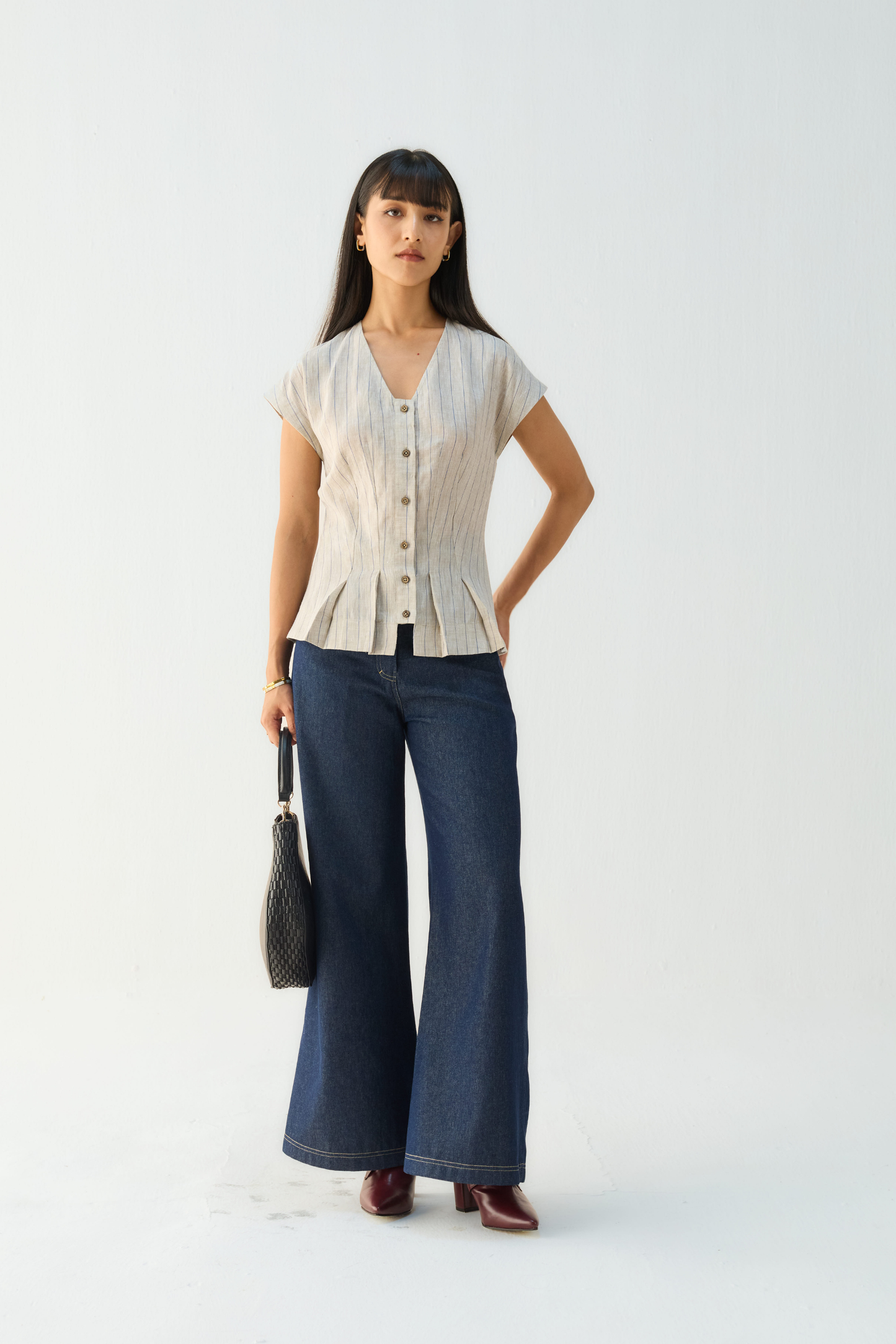 Soft Power Linen Top