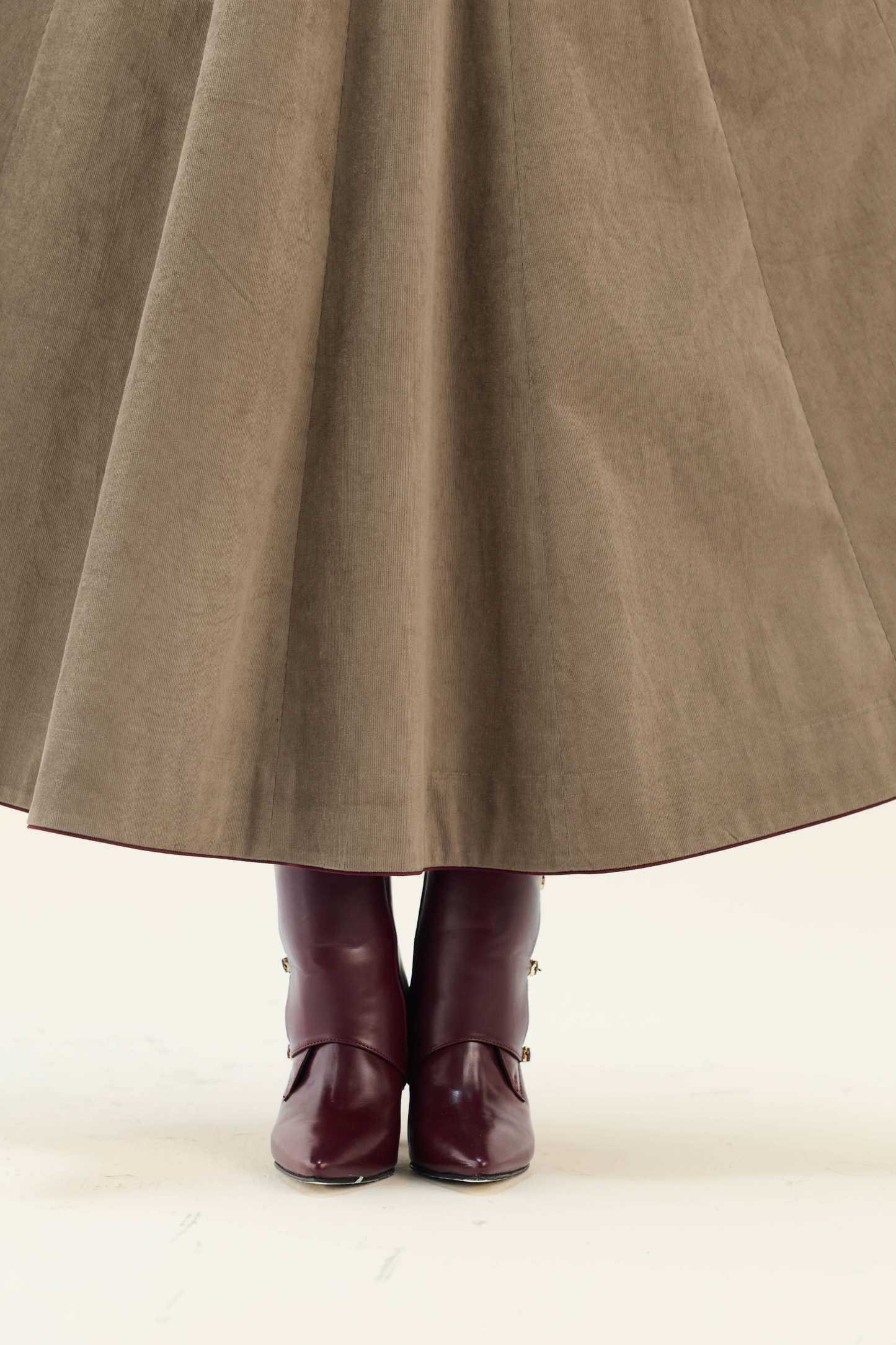 Soft Waves Corduroy Maxi Dress