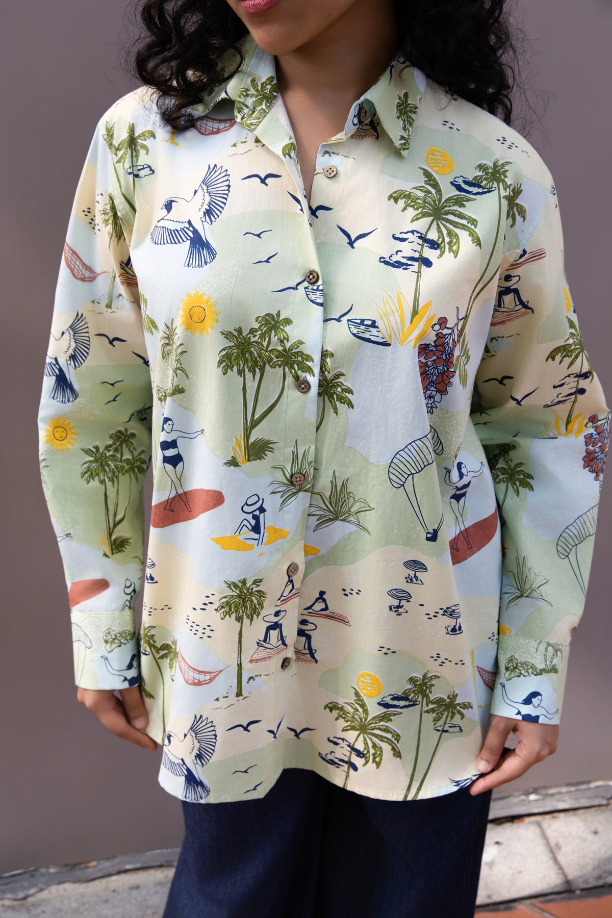 Sunshine Journey Organic Cotton Shirt