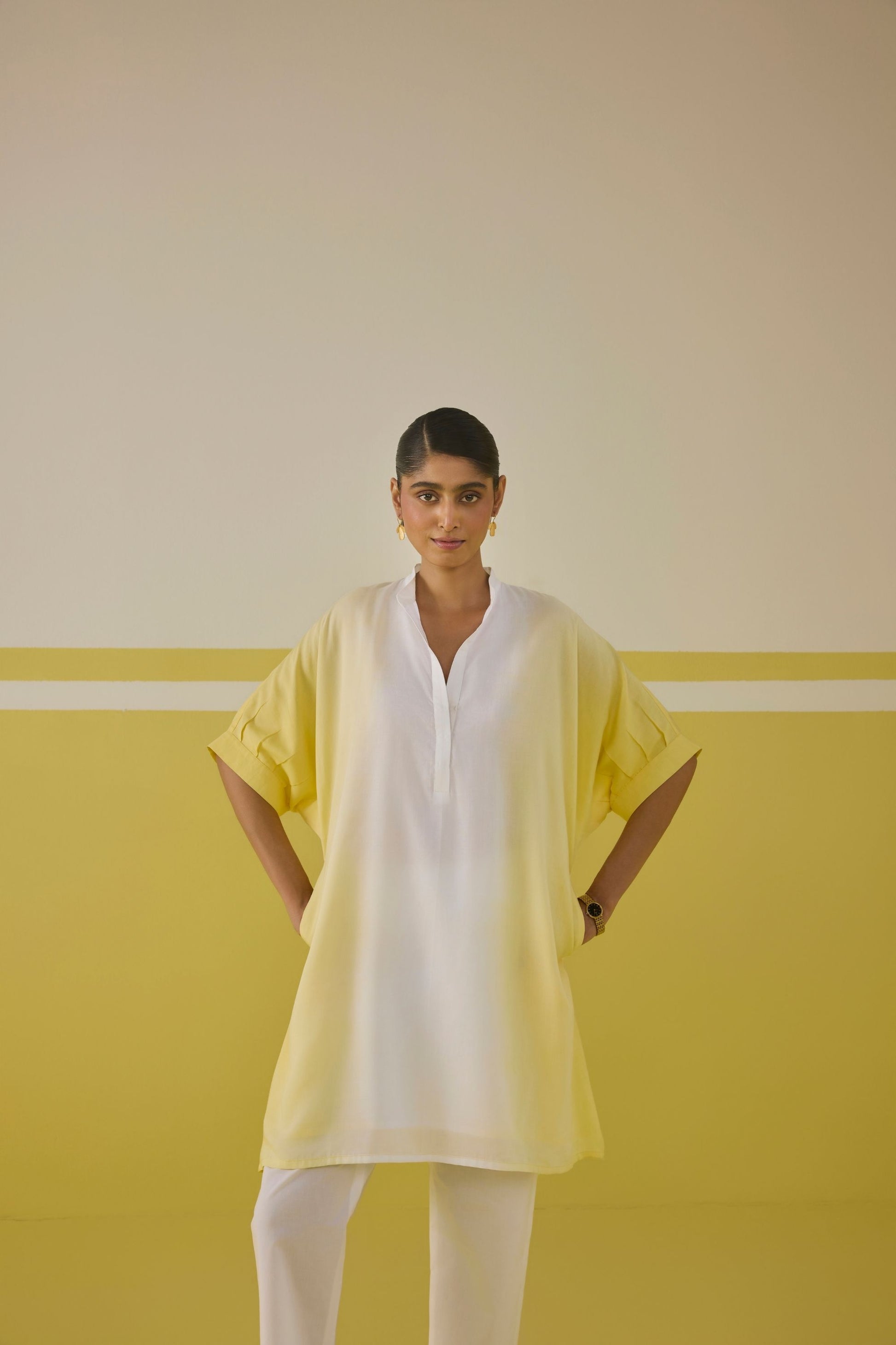Sunshine Sundae Lyocell Kurta Top