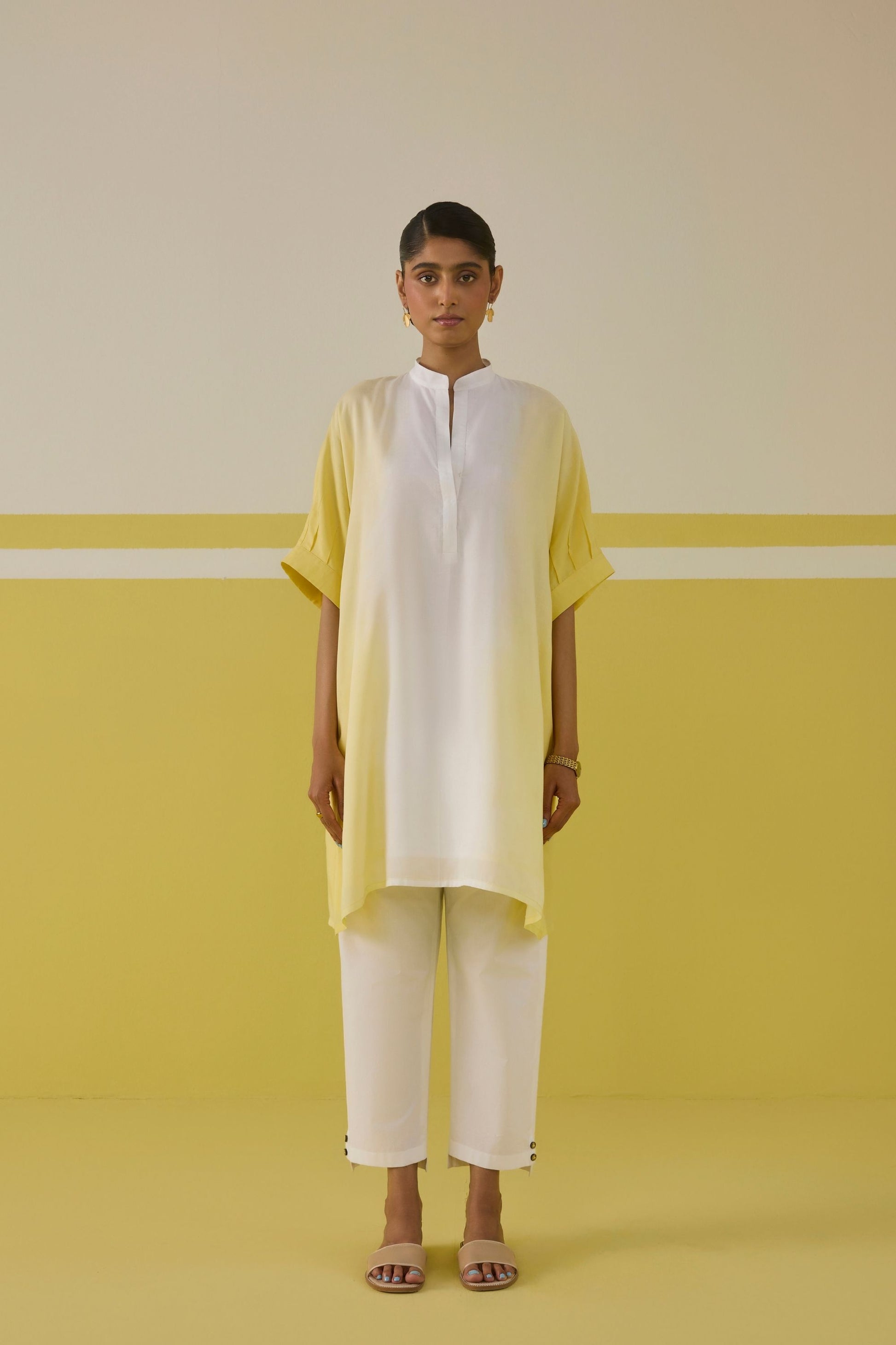 Sunshine Sundae Lyocell Kurta Top
