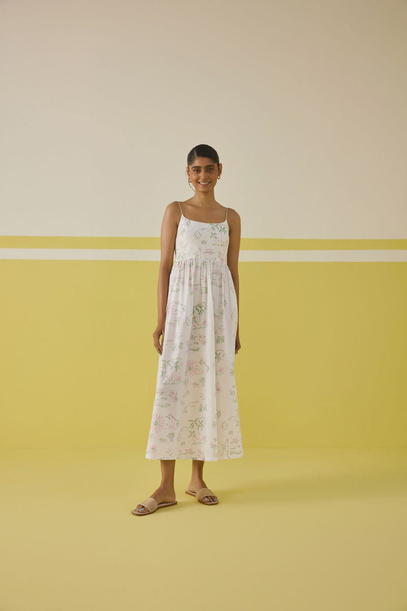 Sweet Sunshine Organic Cotton Maxi Dress