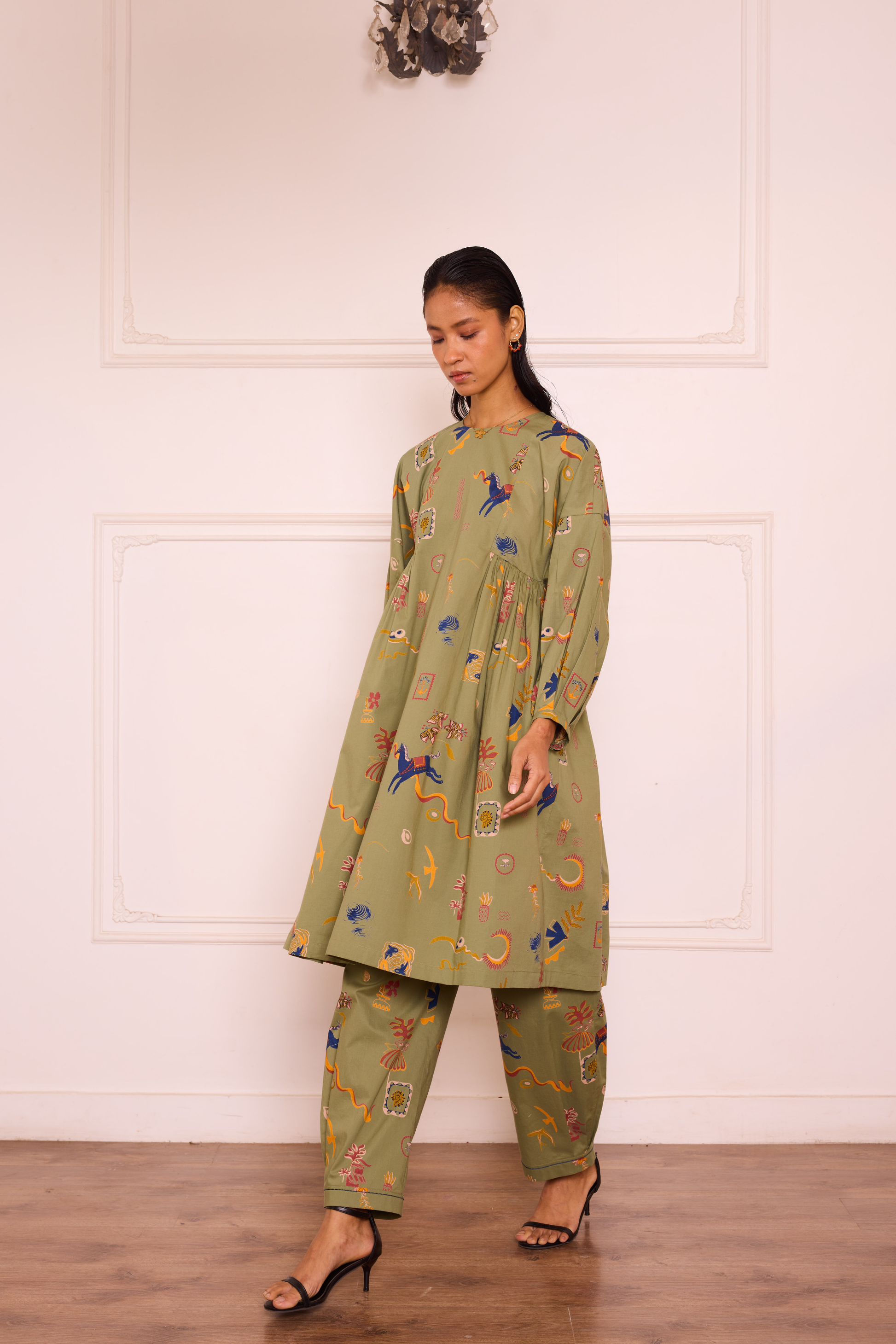 The Bold Organic Cotton Poplin Kurta
