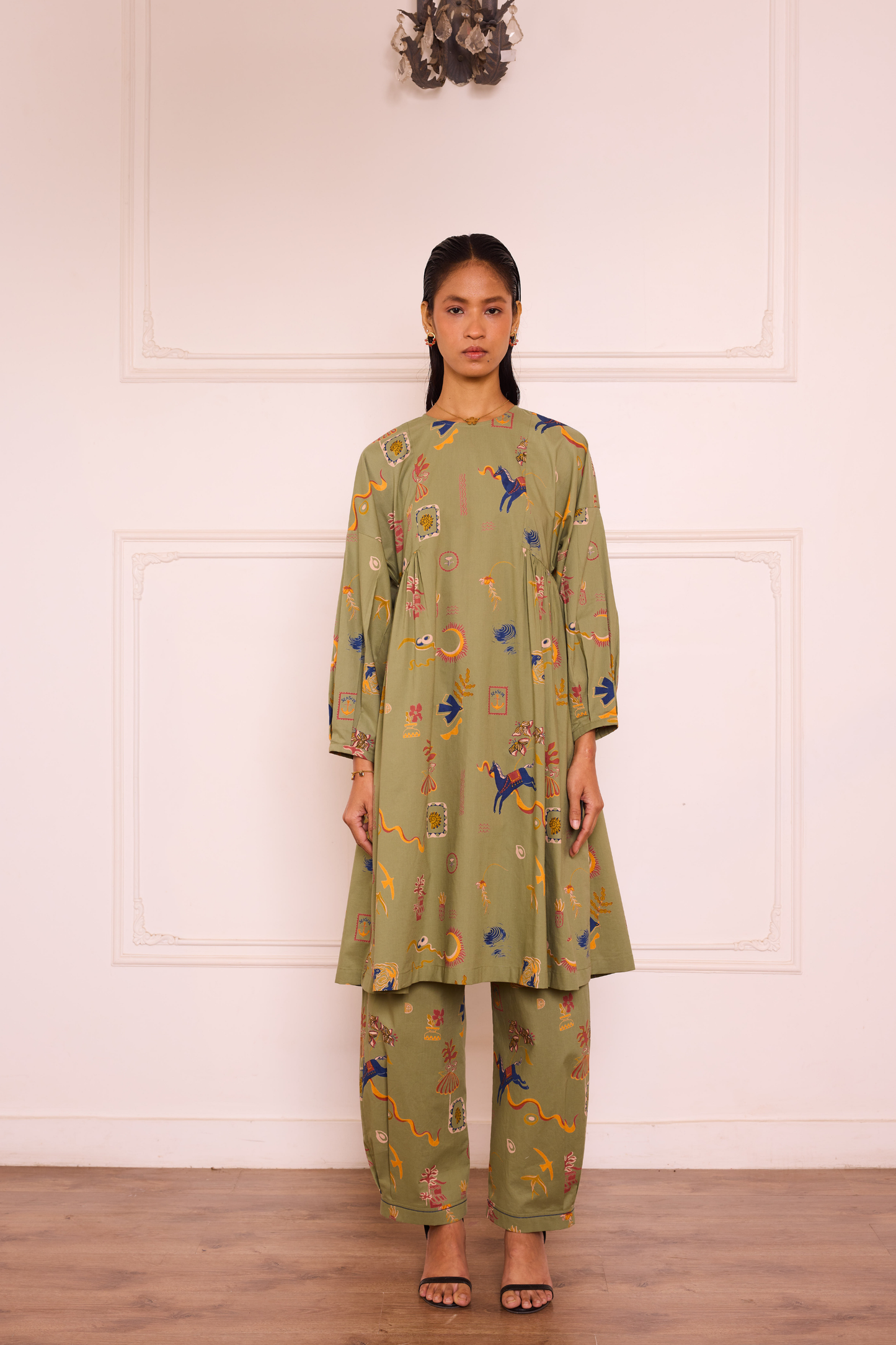 The Bold Organic Cotton Poplin Kurta