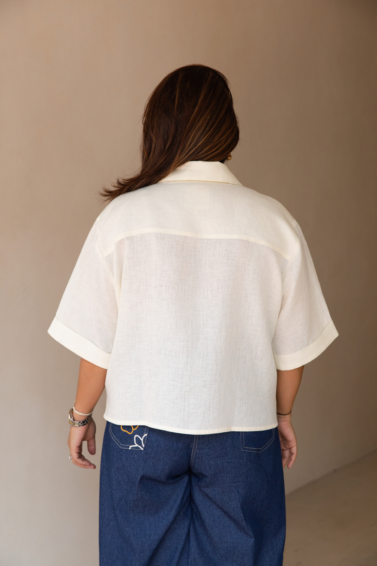 The Classic Palm Linen Shirt