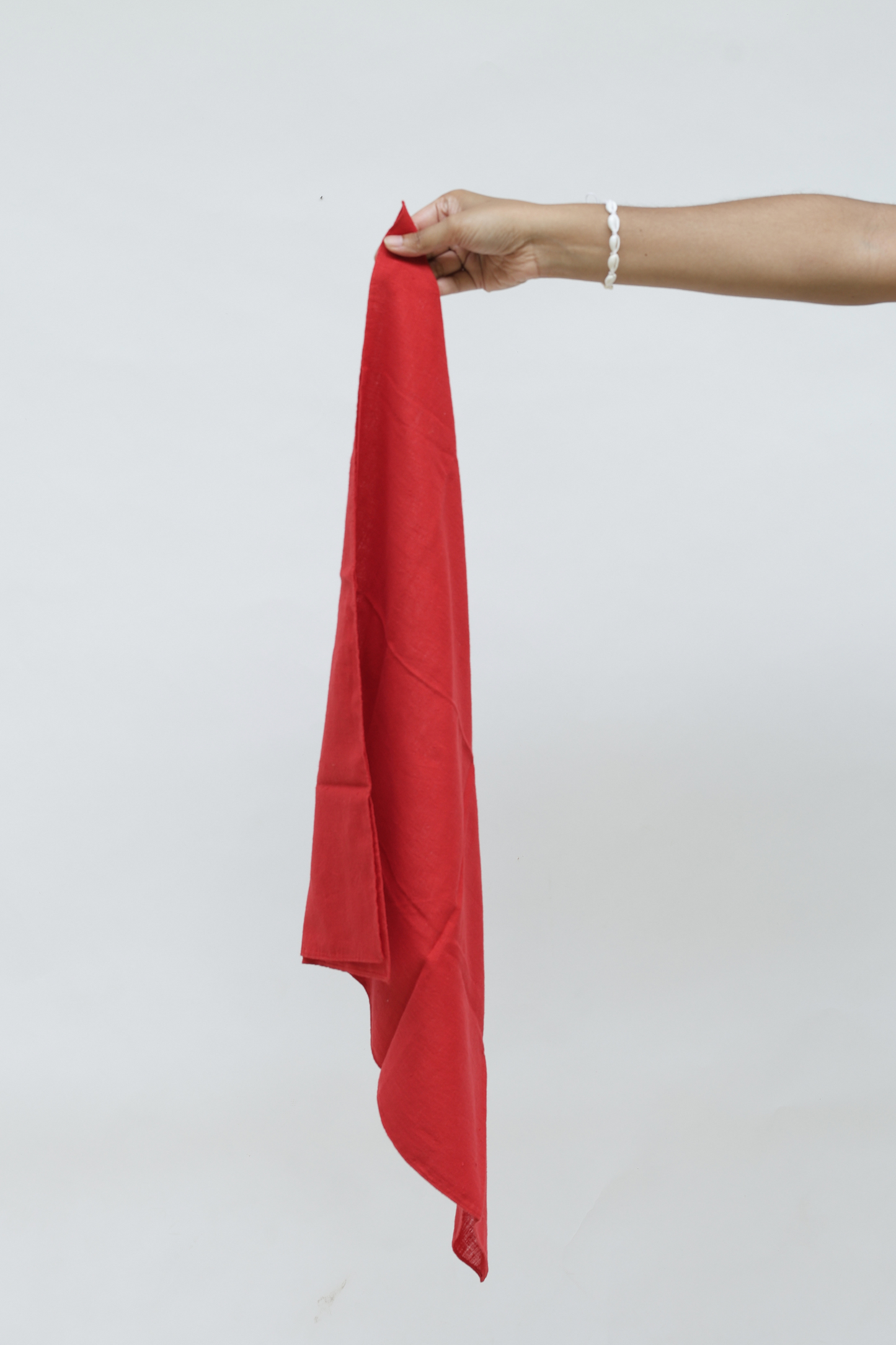 The Coral Upcycled Hair Scarf