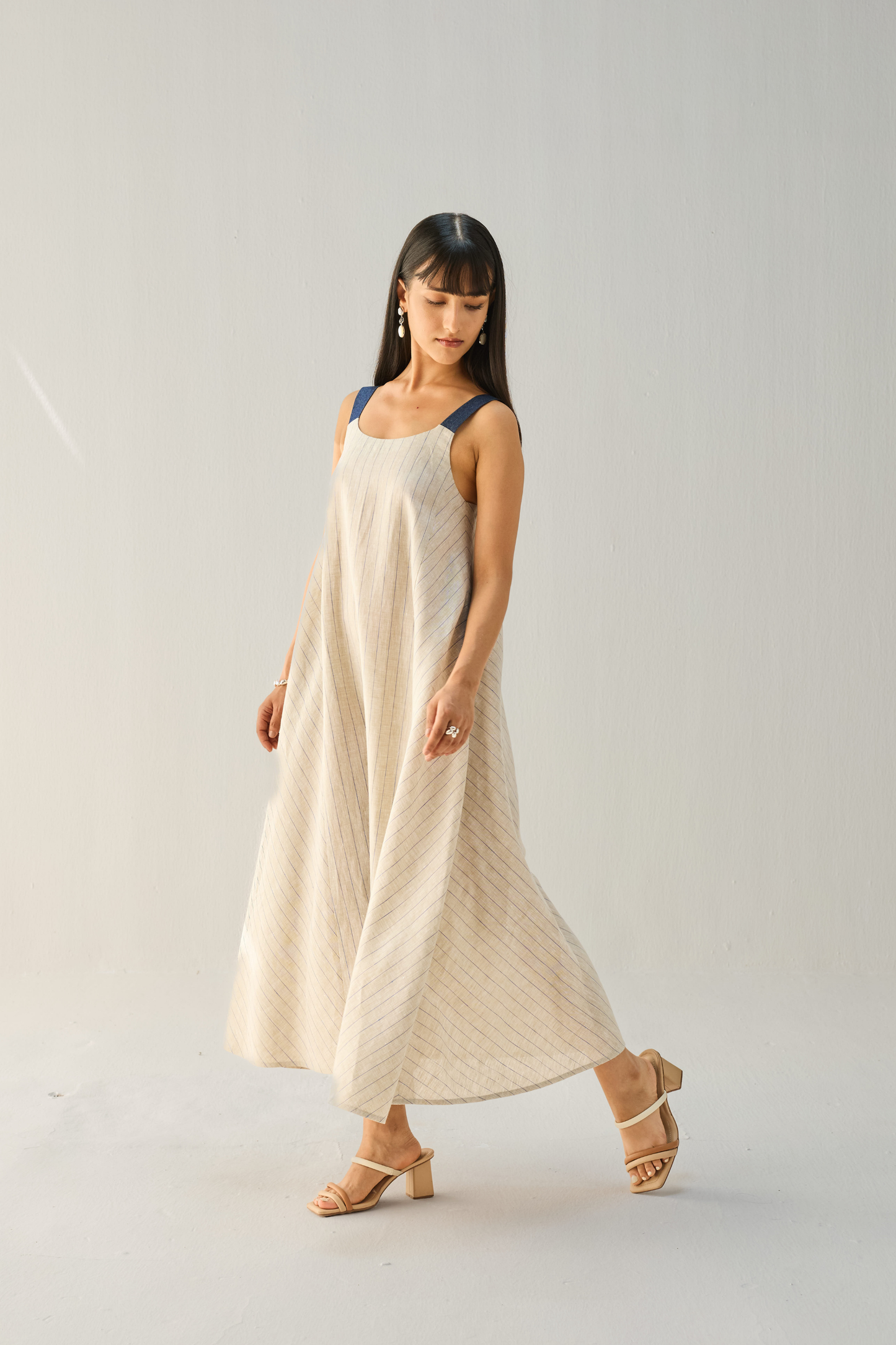 The Element Linen Maxi Dress