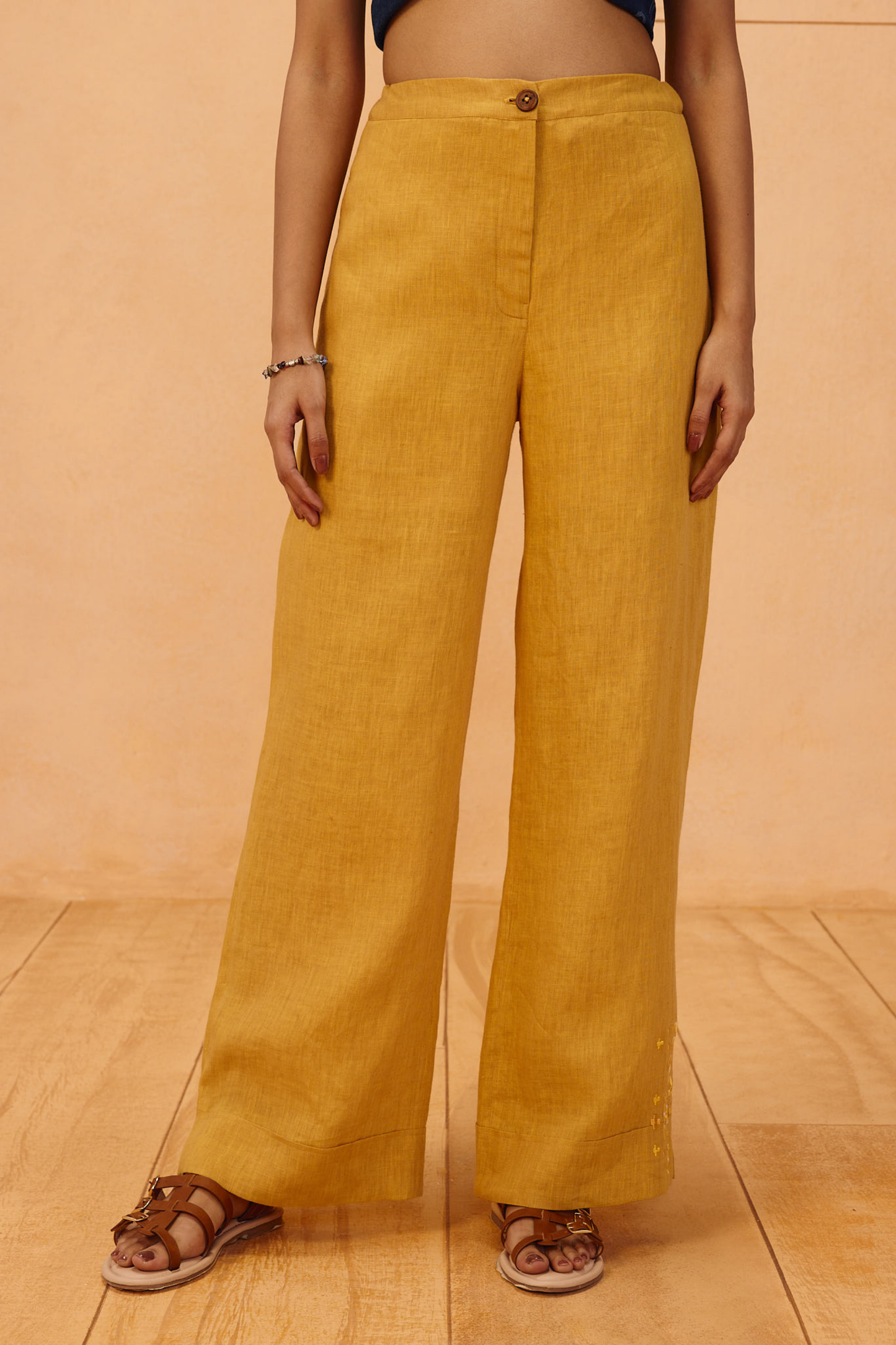 The Ghar Linen Trousers