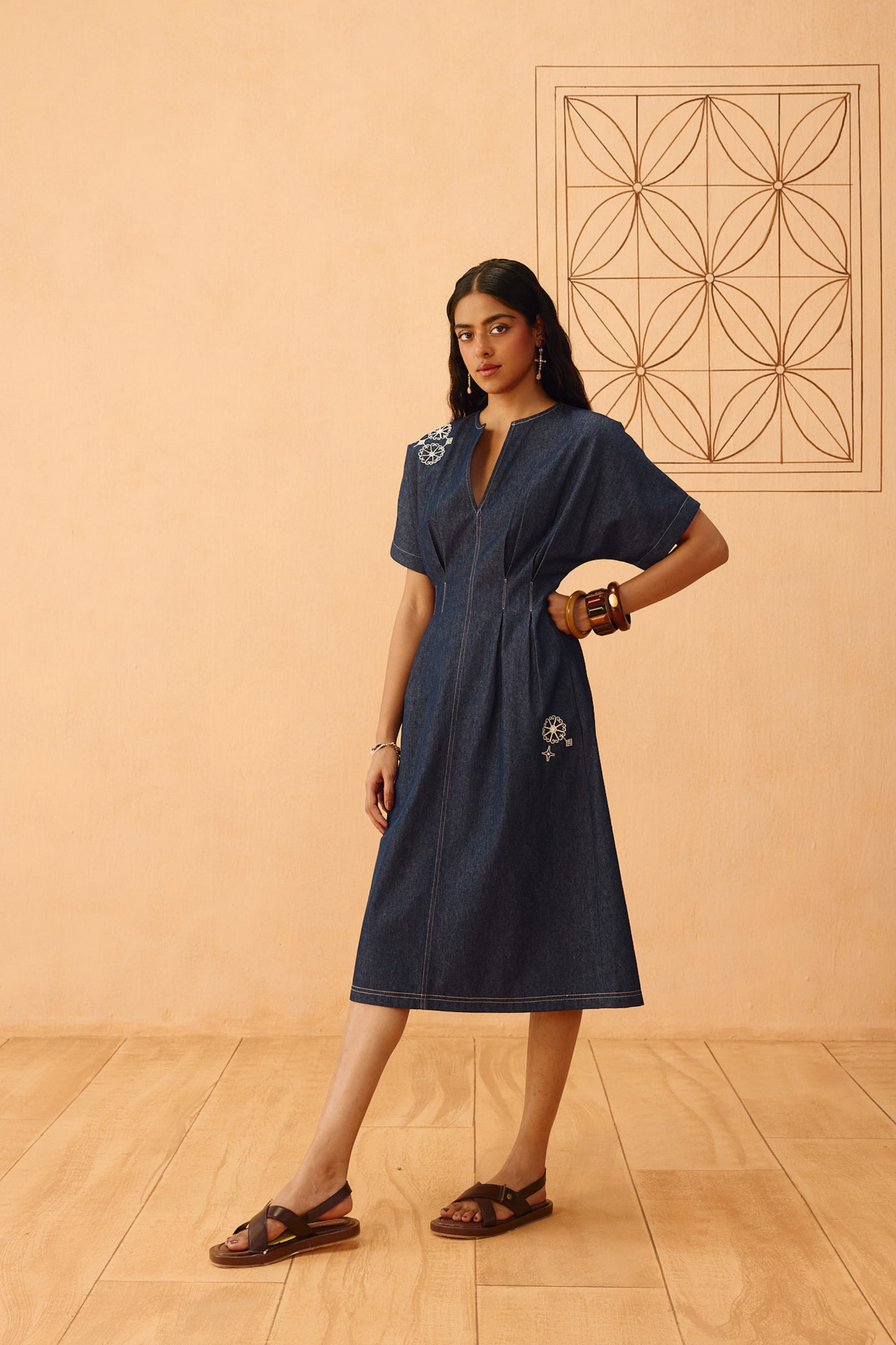 The Harmony Sustainable Denim Dress