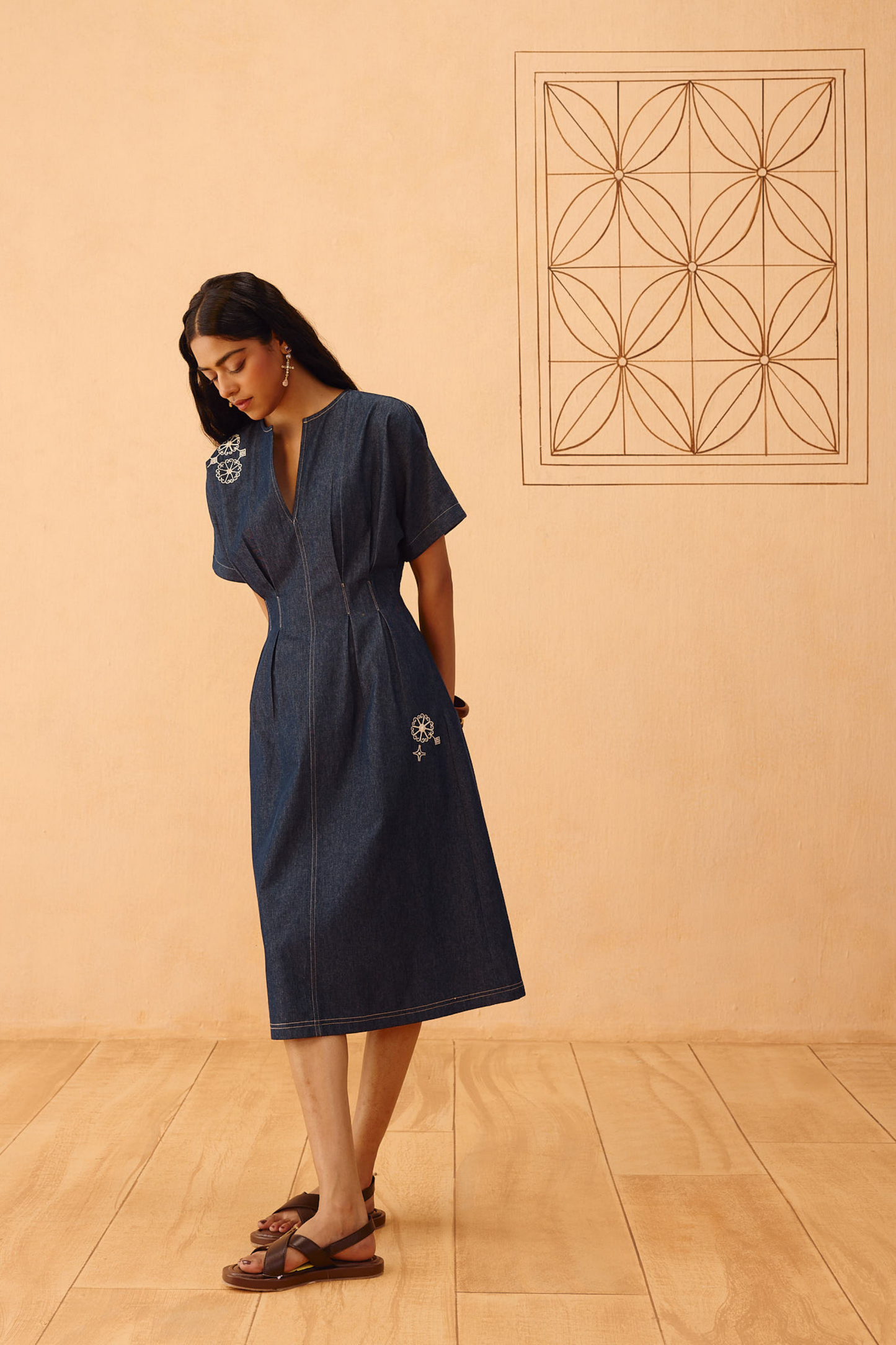 The Harmony Sustainable Denim Dress