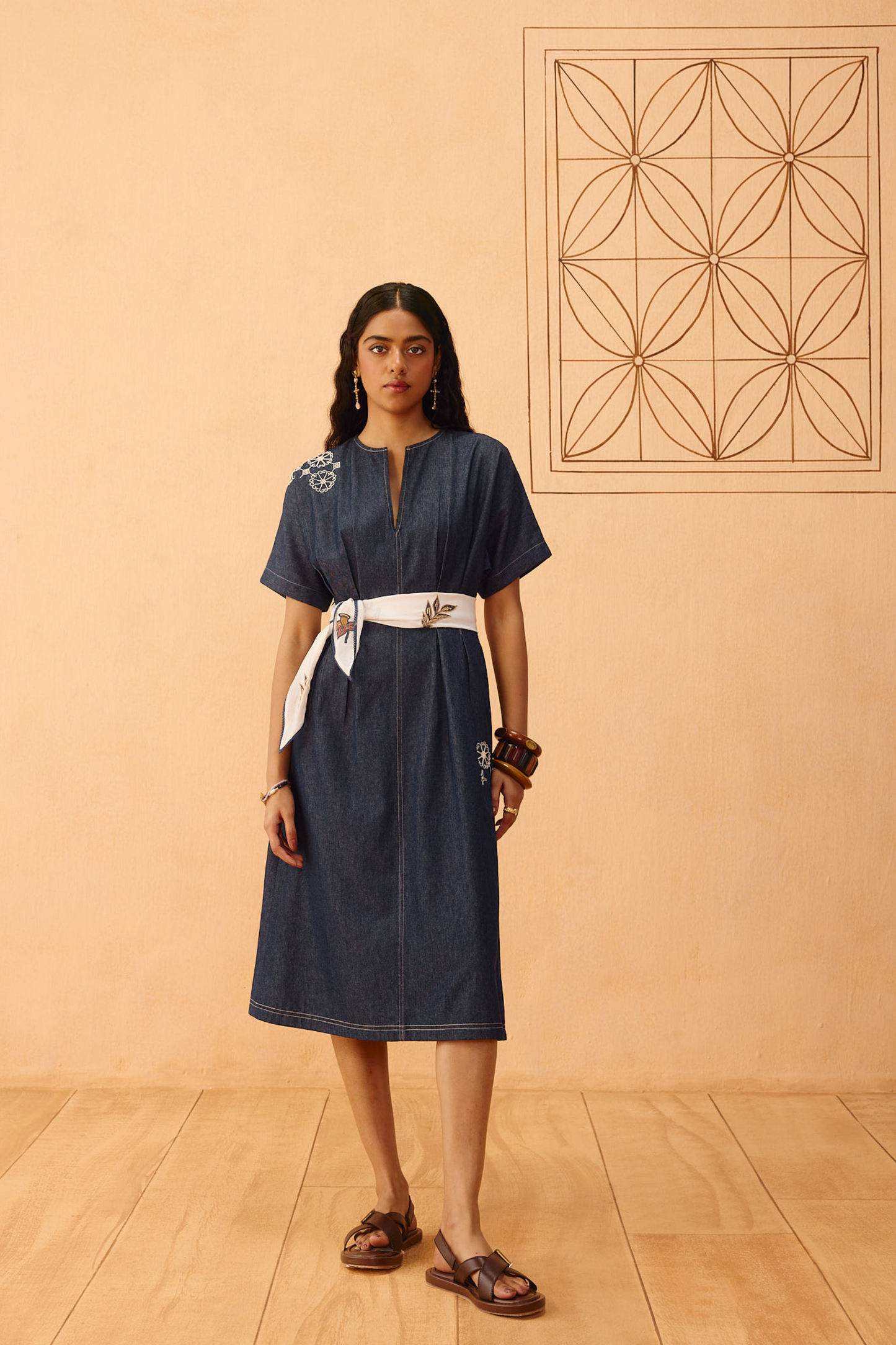 The Harmony Sustainable Denim Dress