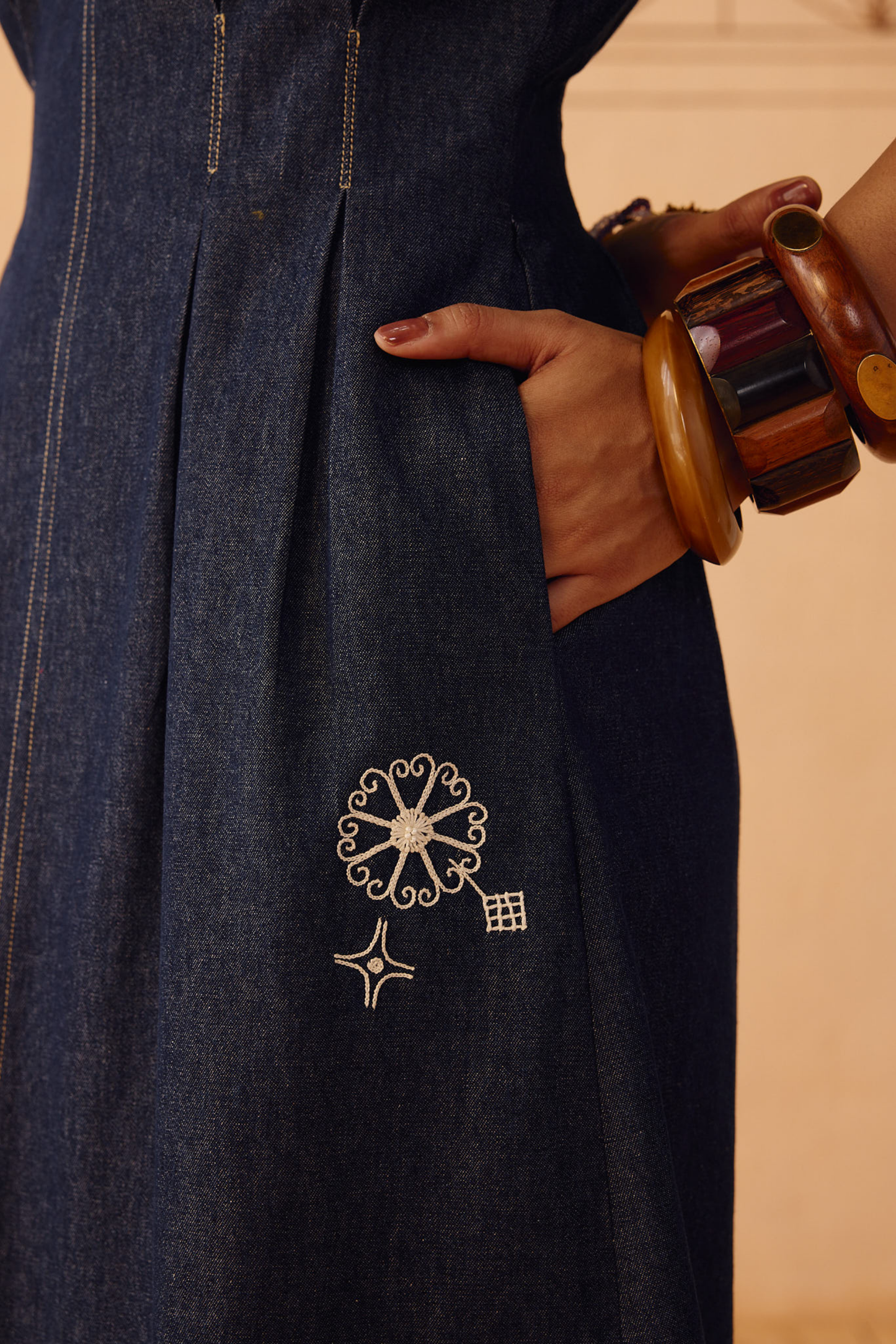 The Harmony Sustainable Denim Dress