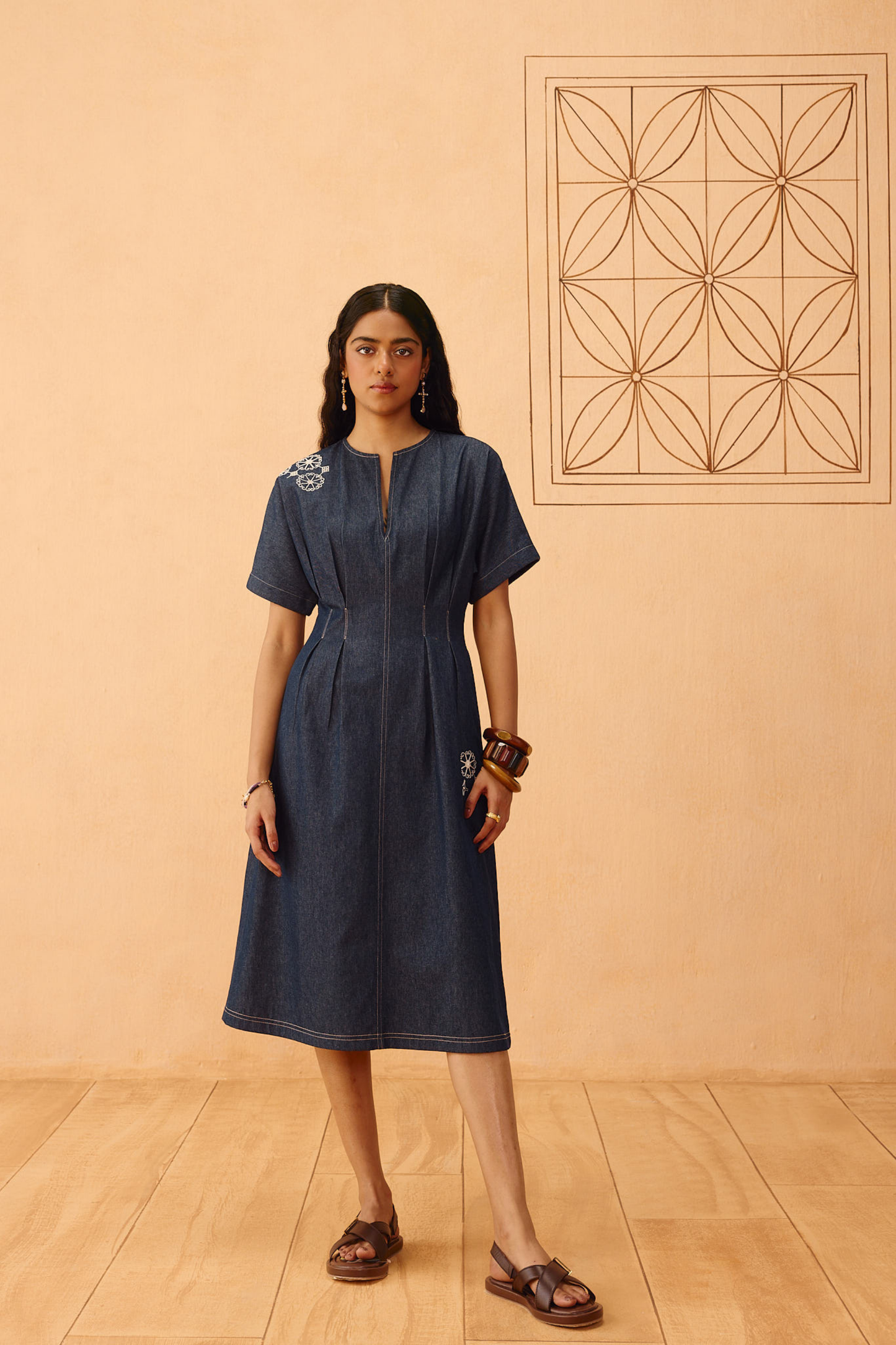 The Harmony Sustainable Denim Dress