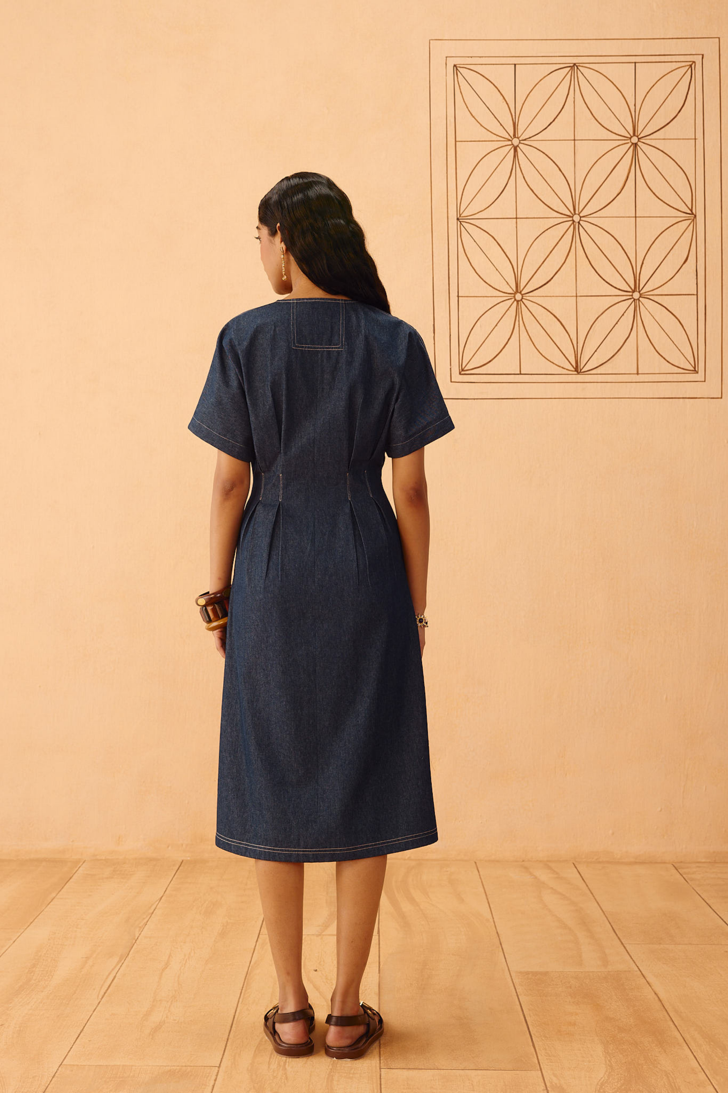 The Harmony Sustainable Denim Dress