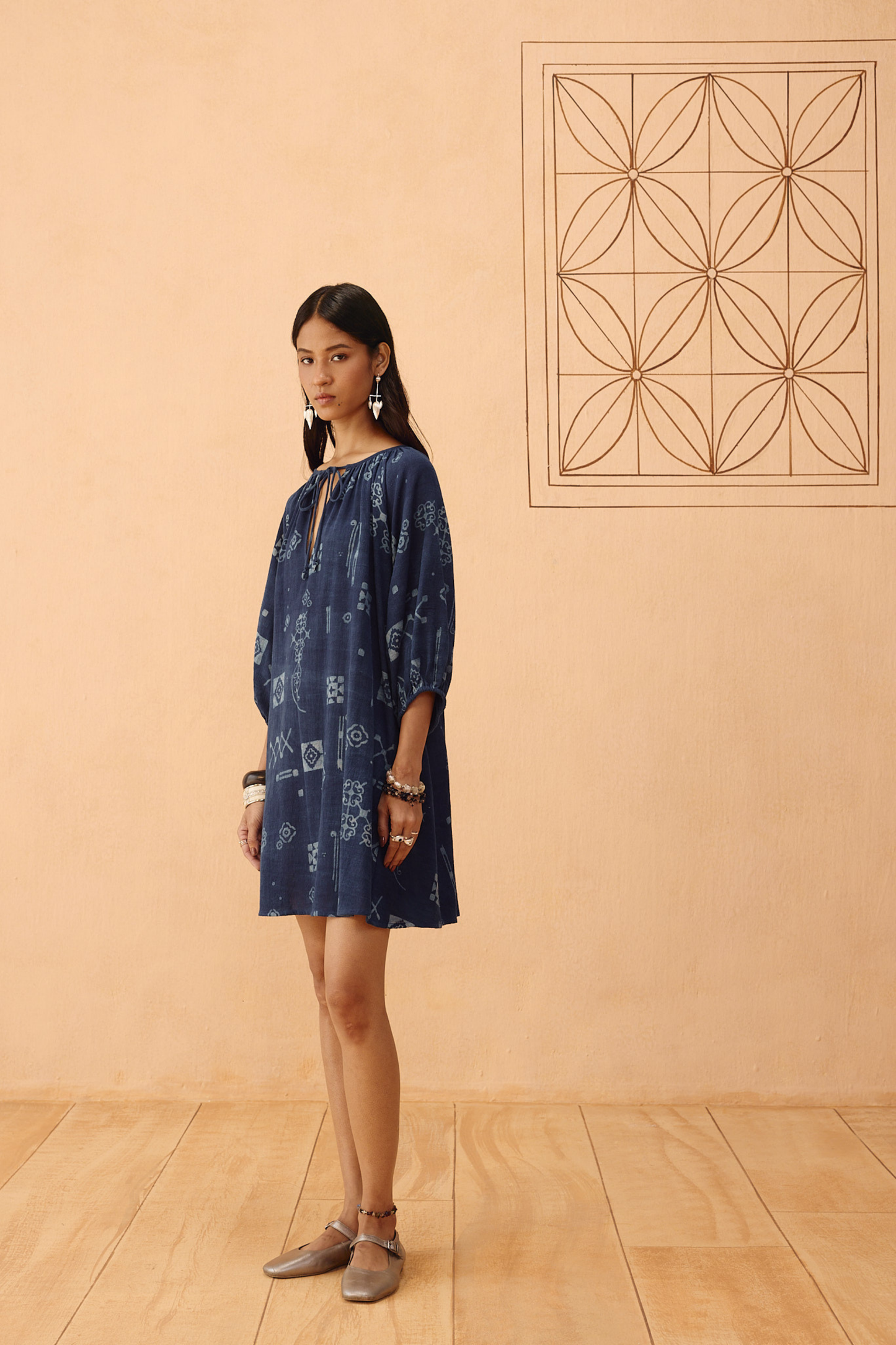 The Heirloom Handspun Handwoven Organic Cotton Dress