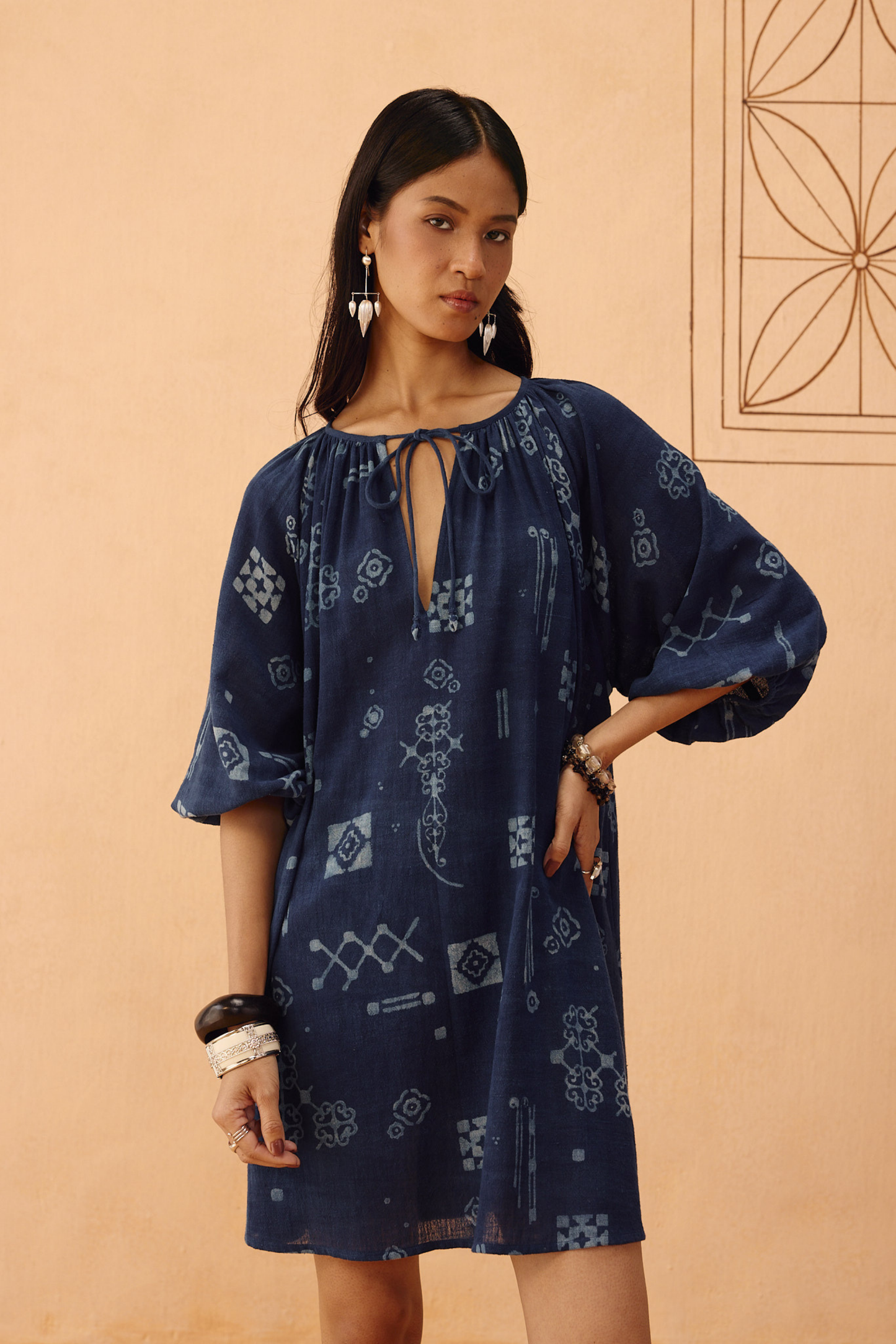 The Heirloom Handspun Handwoven Organic Cotton Dress