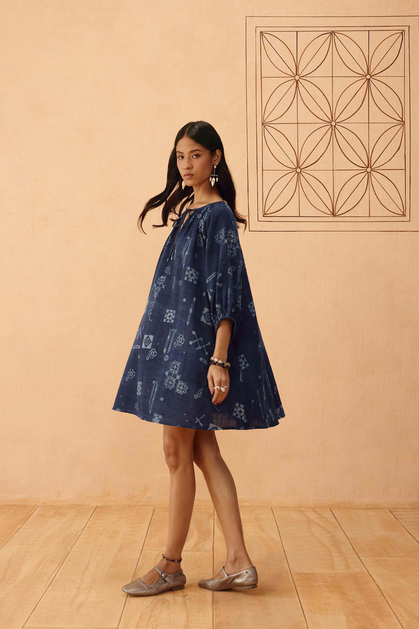 The Heirloom Handspun Handwoven Organic Cotton Dress