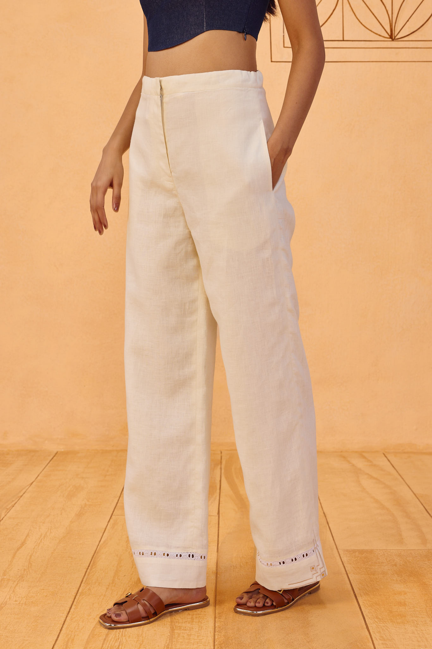 The Neev Linen Trousers