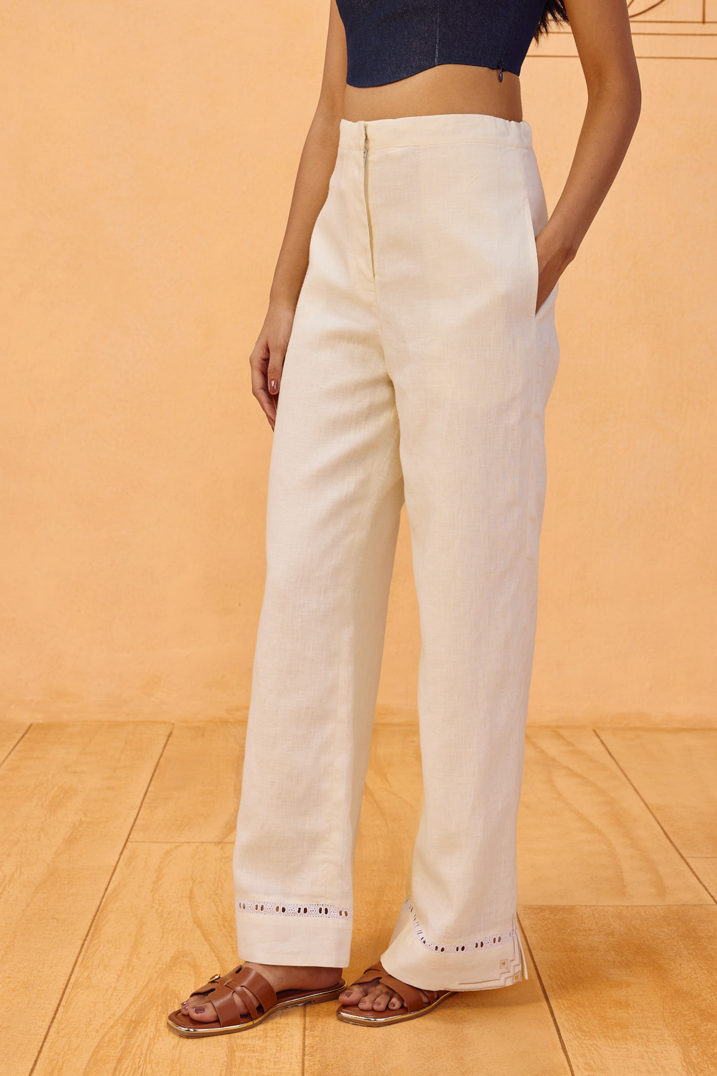 The Neev Linen Trousers