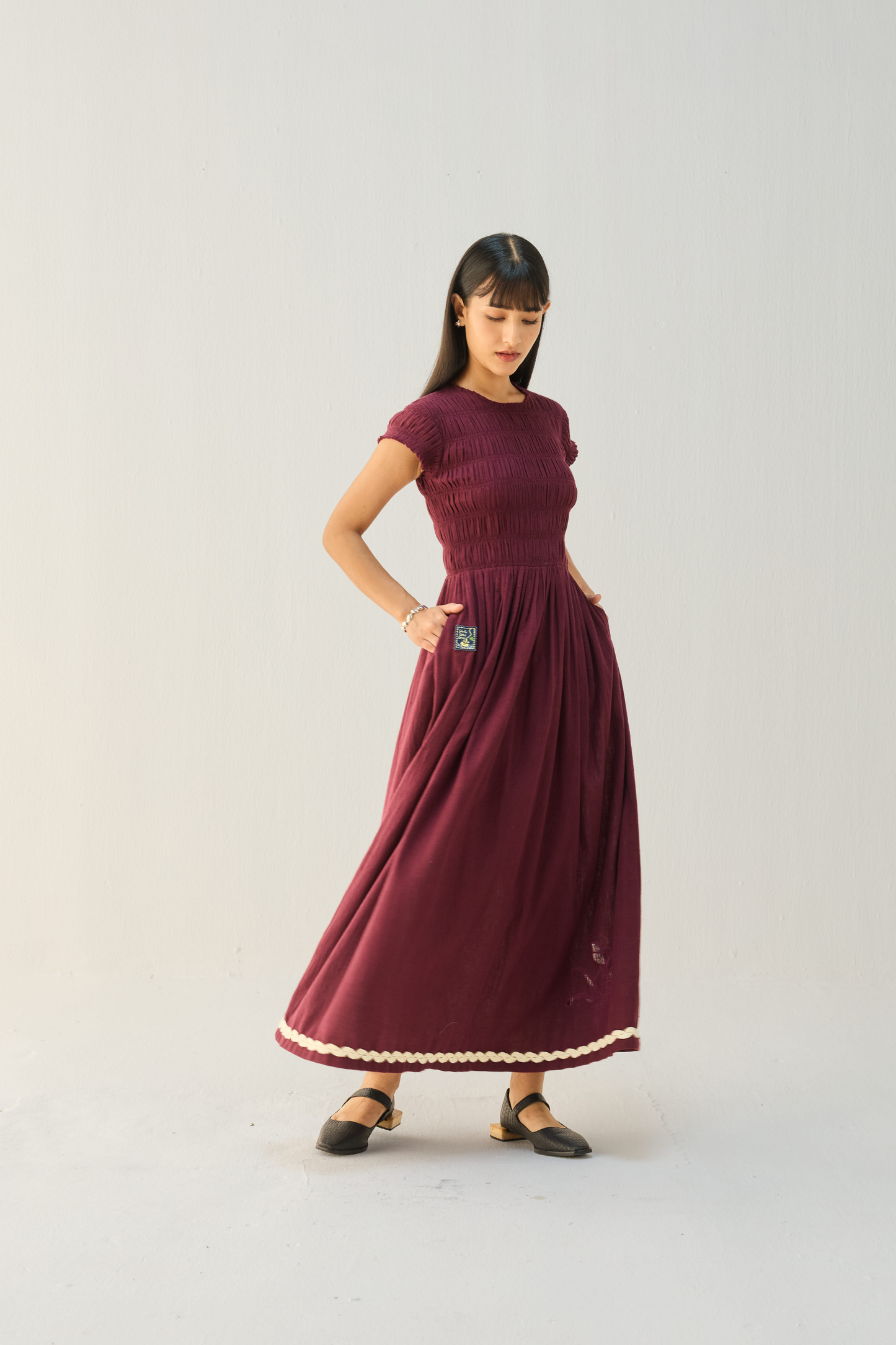 The Plum Kala Cotton Maxi Dress
