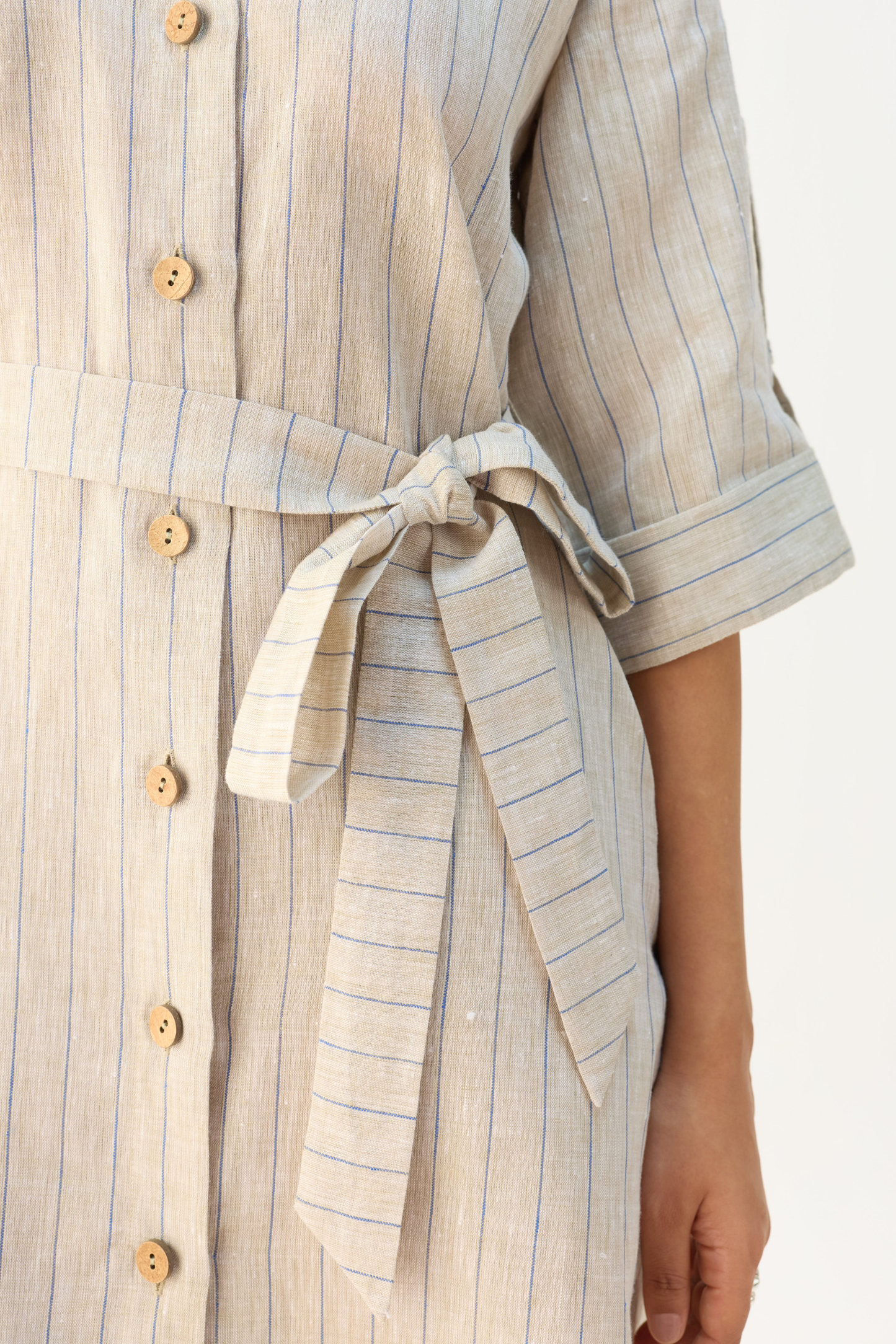 The Sail Linen Shirt Dress
