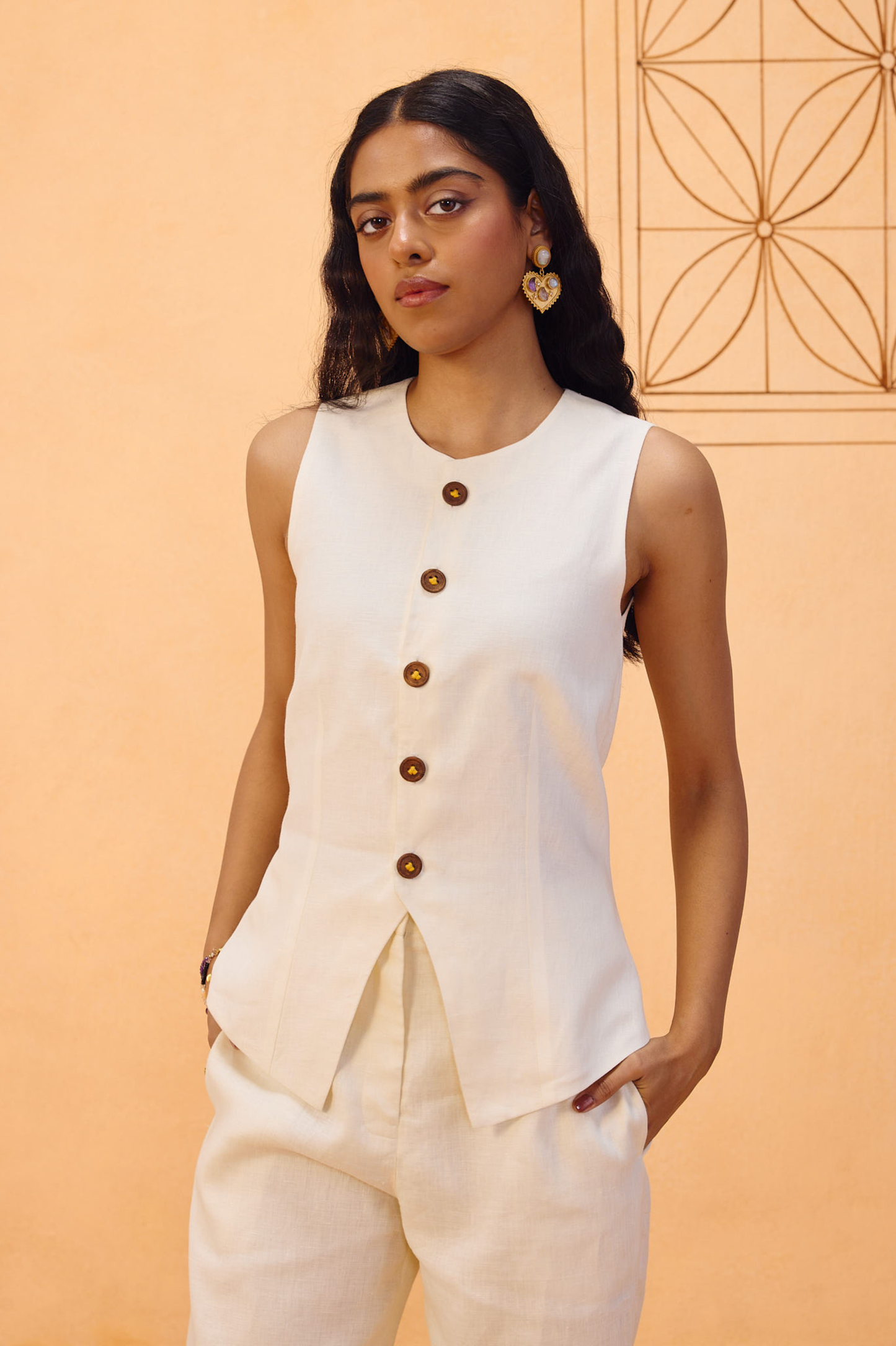 The Slow Linen Waistcoat