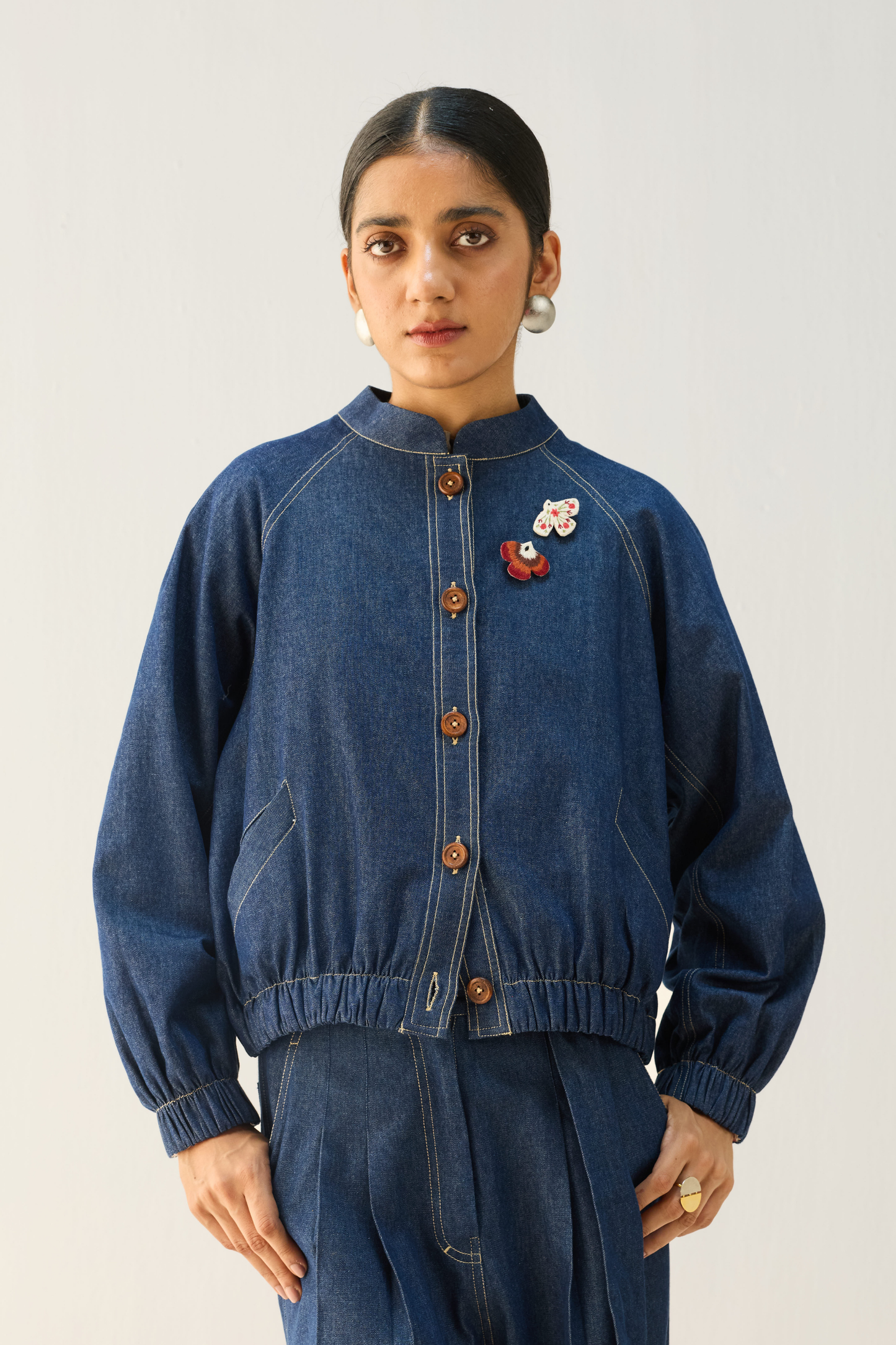 The Slow Sustainable Denim Bomber Jacket