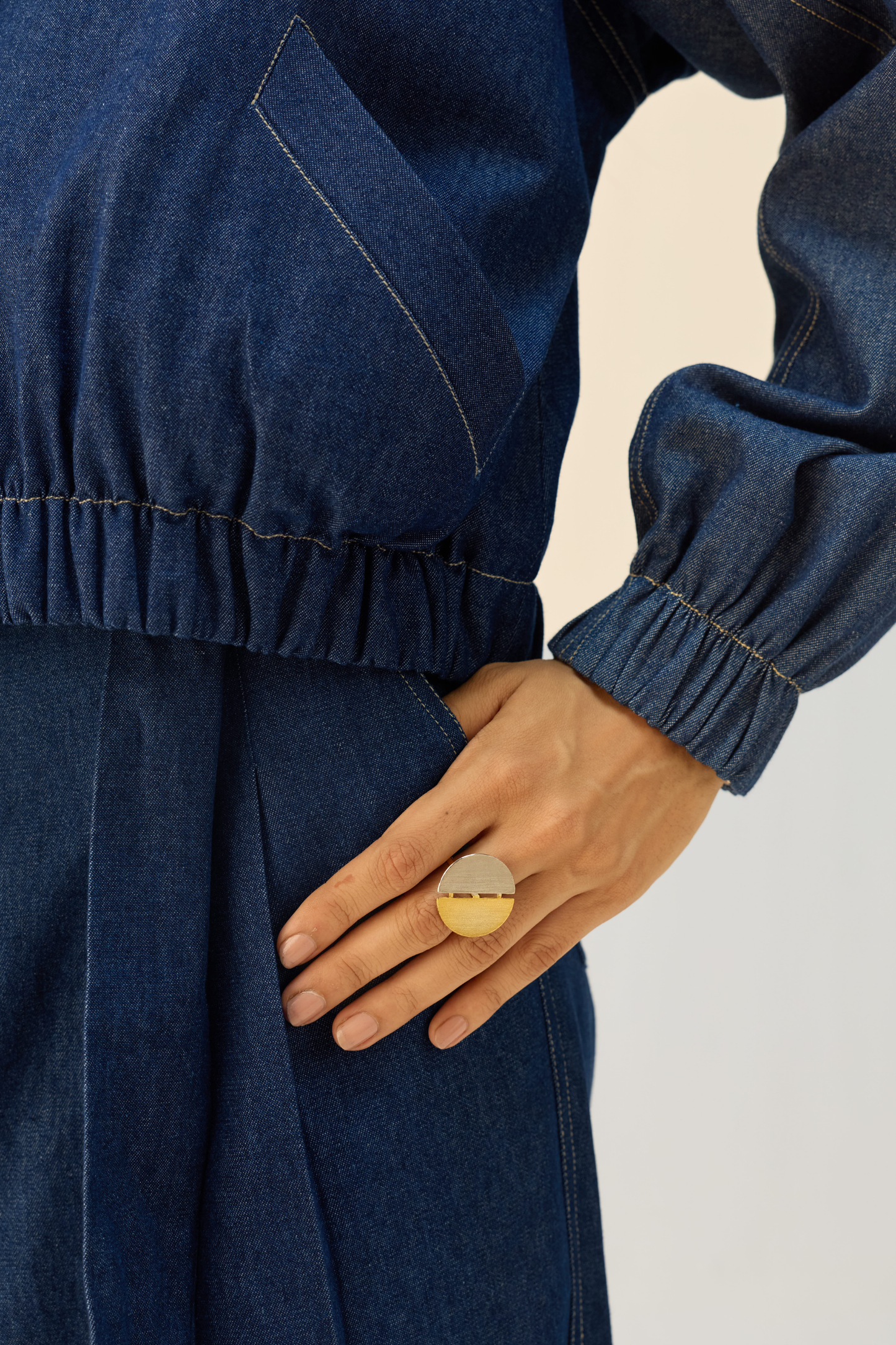 The Slow Sustainable Denim Bomber Jacket