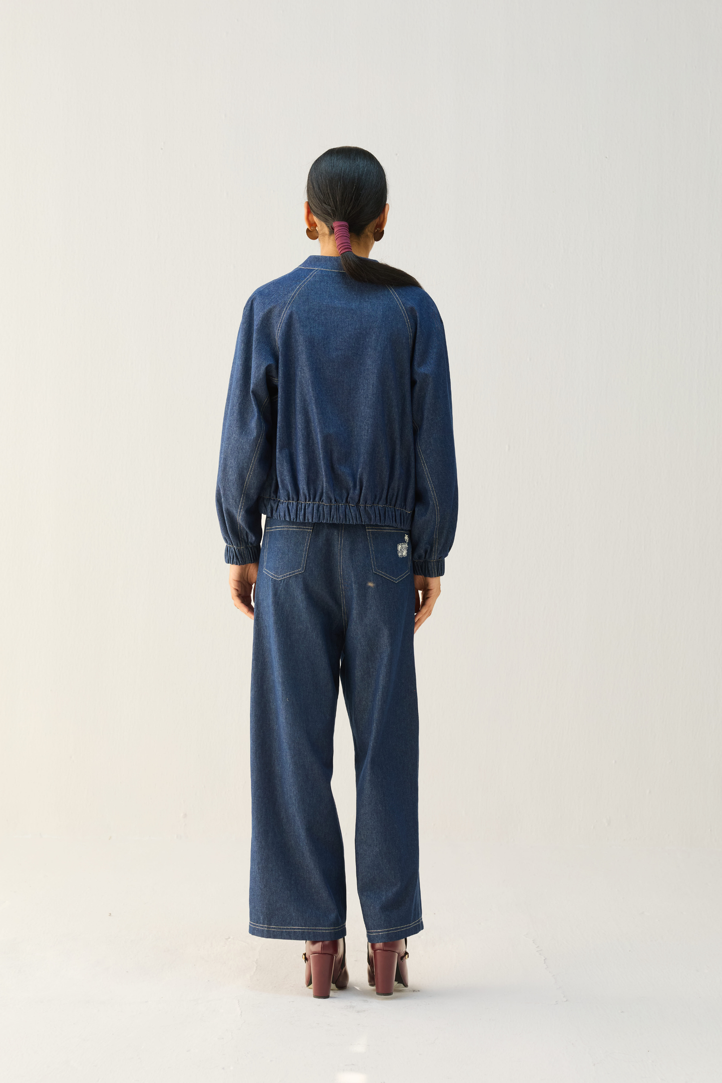 The Slow Sustainable Denim Bomber Jacket