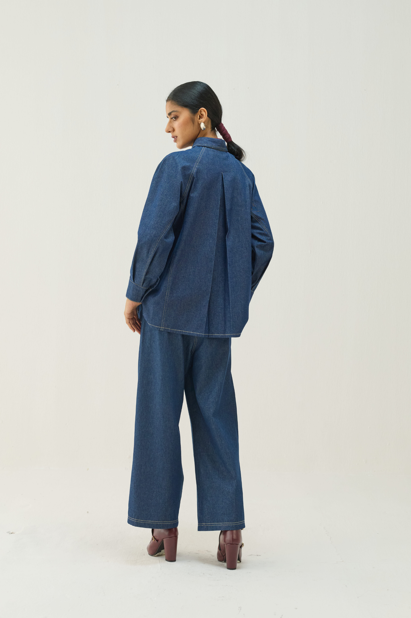 The Wave Sustainable Denim Shirt