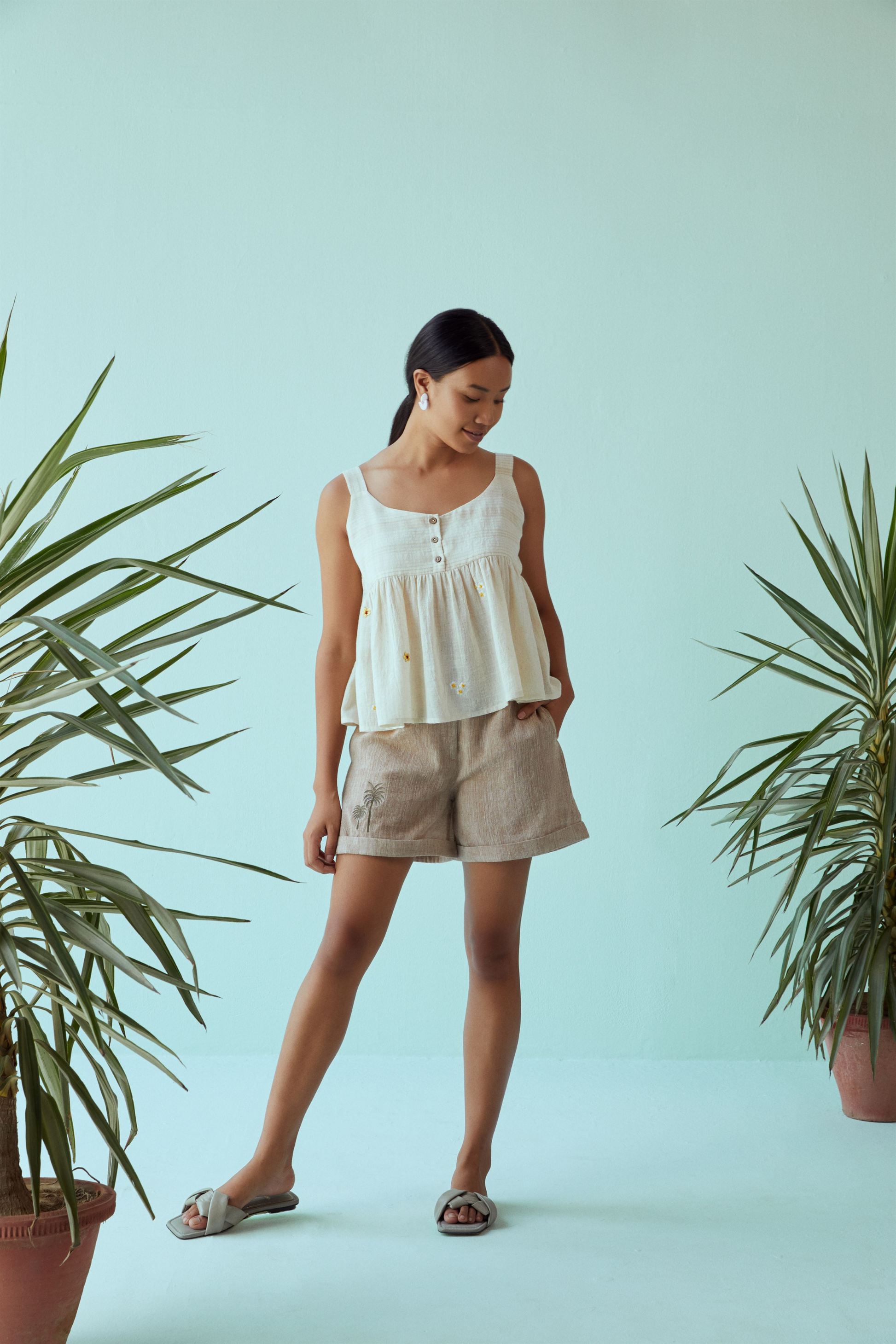 The Summer kala cotton shorts