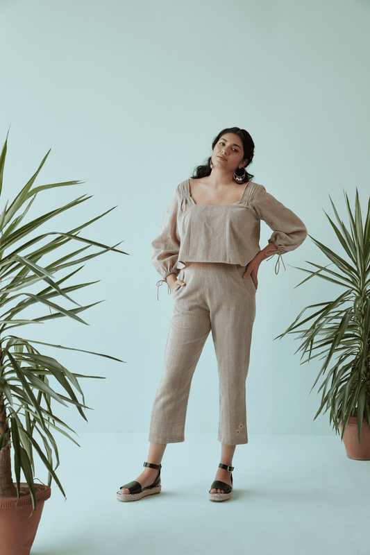 the endless summer kala cotton trousers