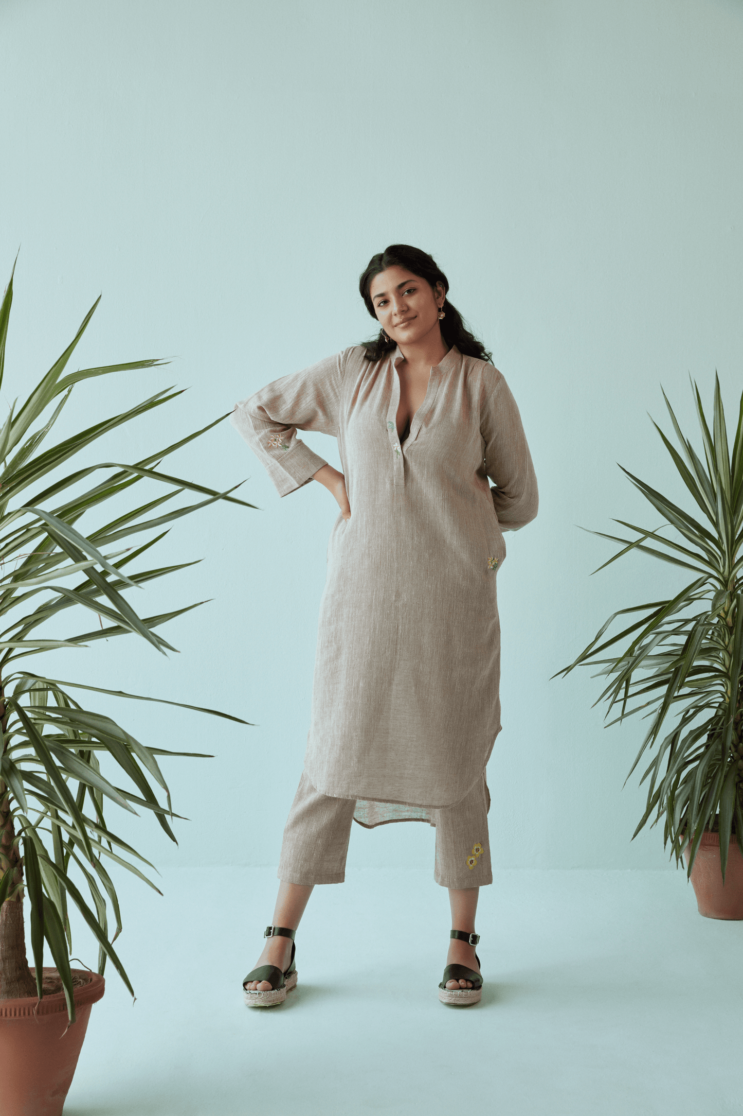 The Nimbu summer kurta