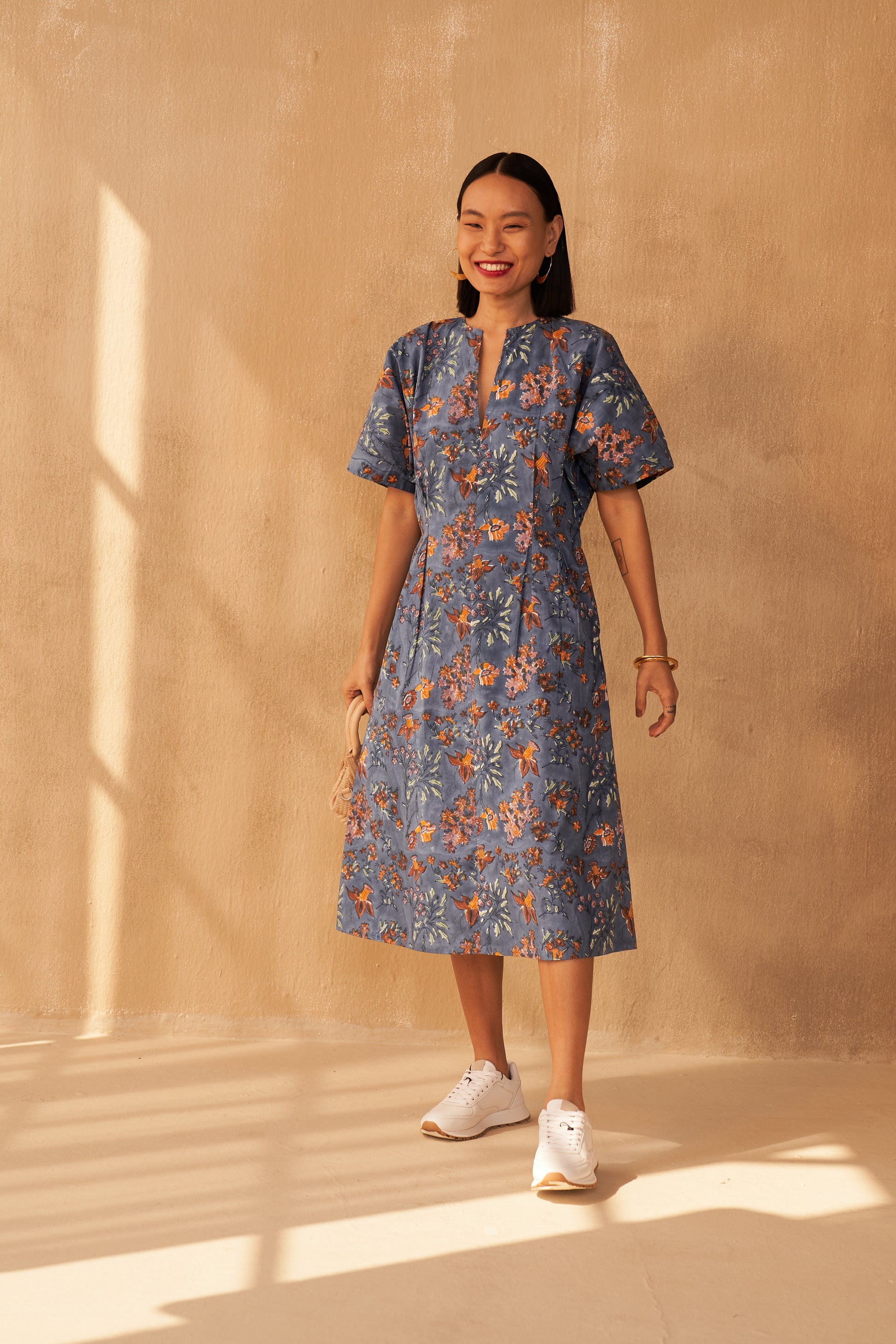 organic cotton midi dress Women's Organic Cotton Maxi Dress