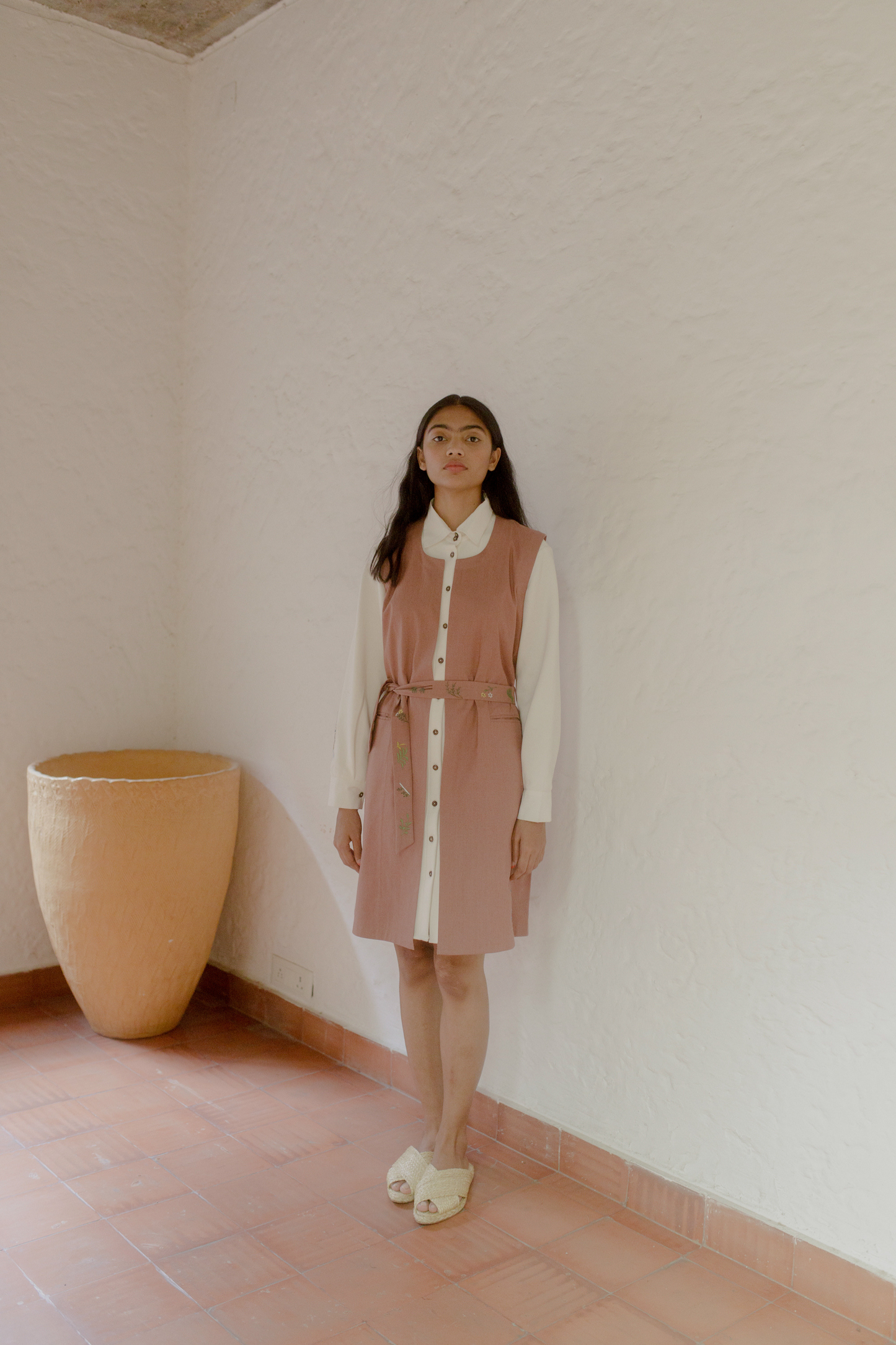 chasing sunsets lonh hemp gilet