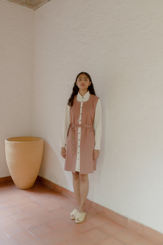 chasing sunsets lonh hemp gilet