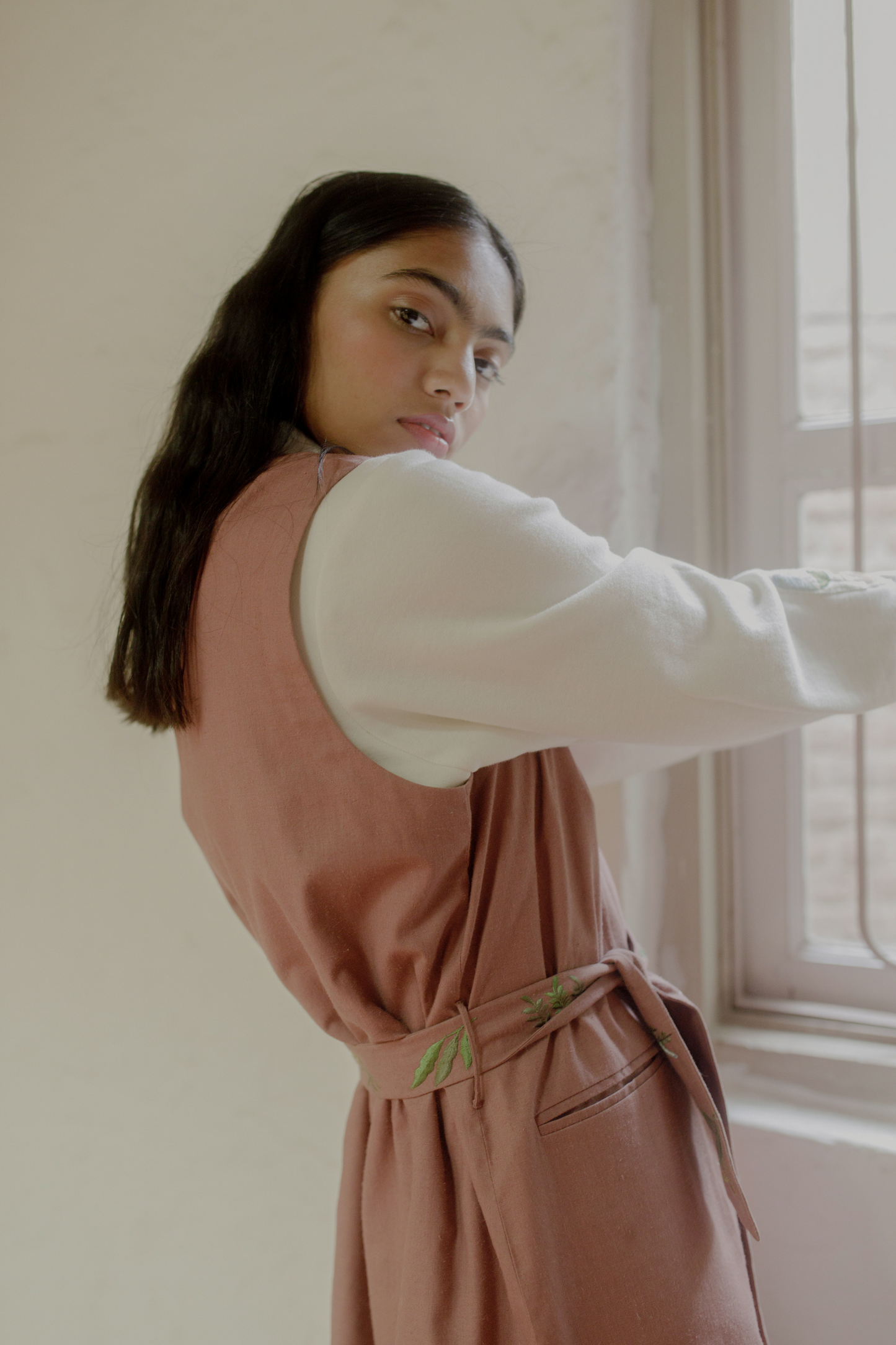 Chasing Sunsets hemp gilet