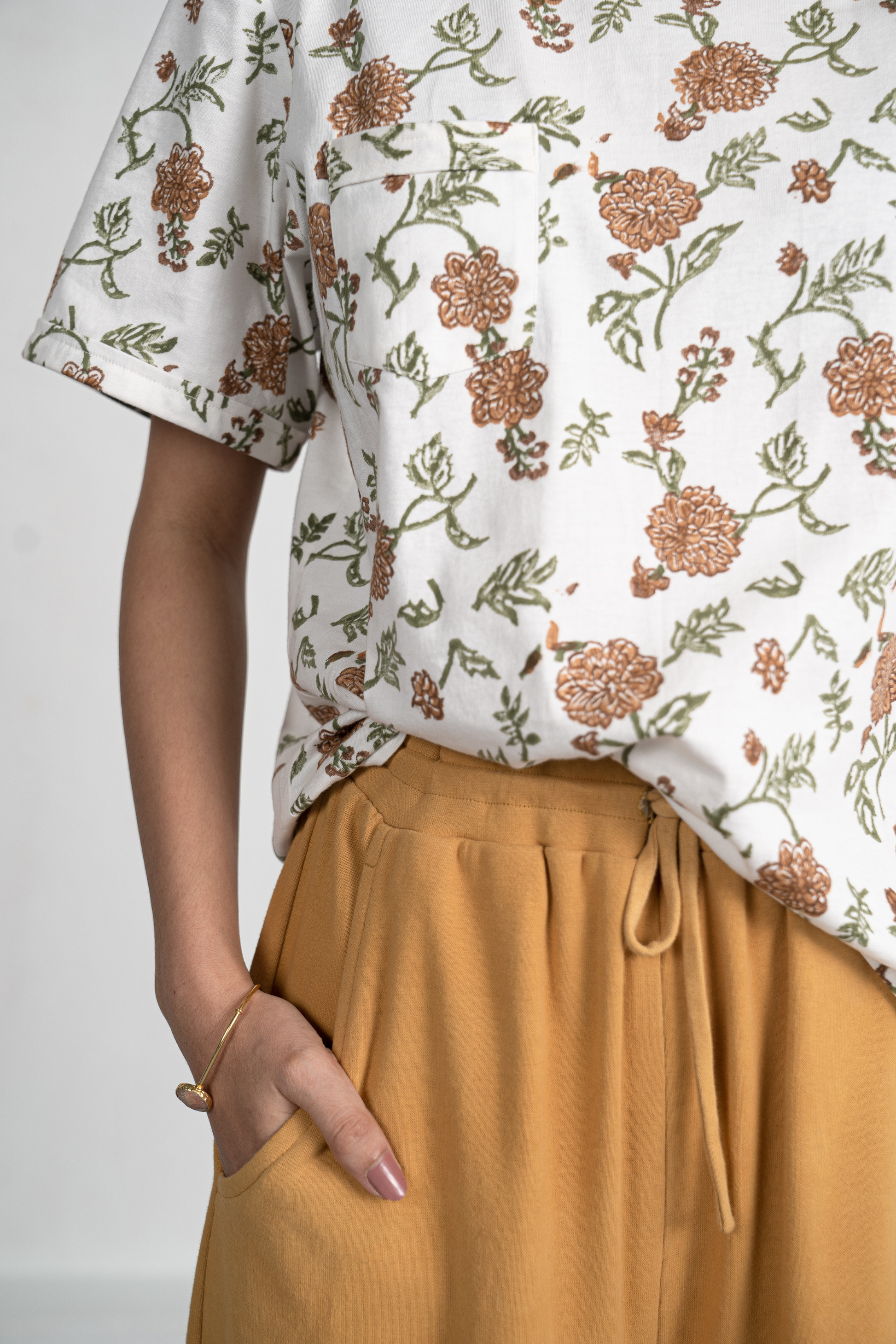 Dahlia Moon organic cotton knit t-shirt