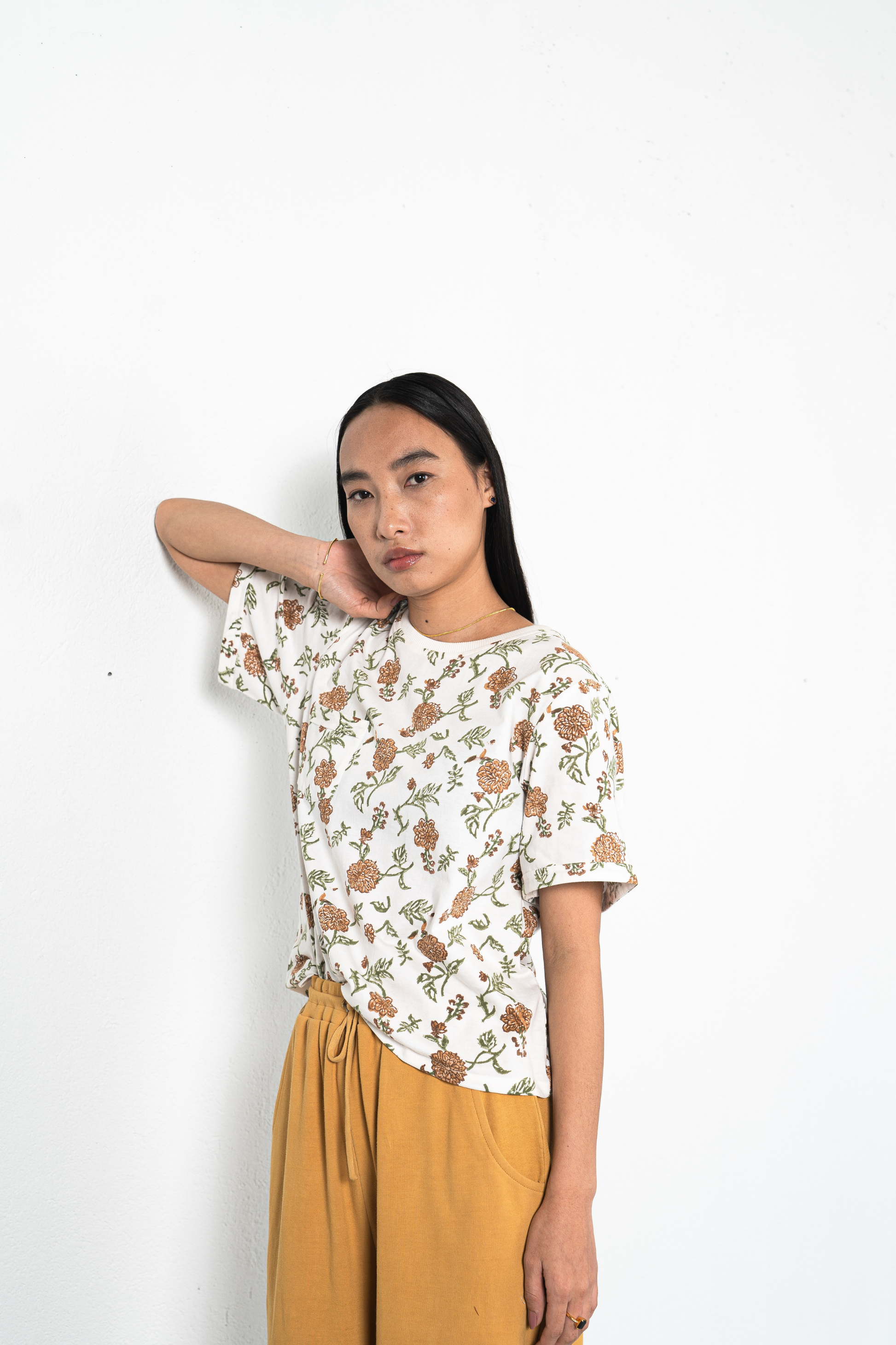Dahlia Moon organic cotton knit t-shirt