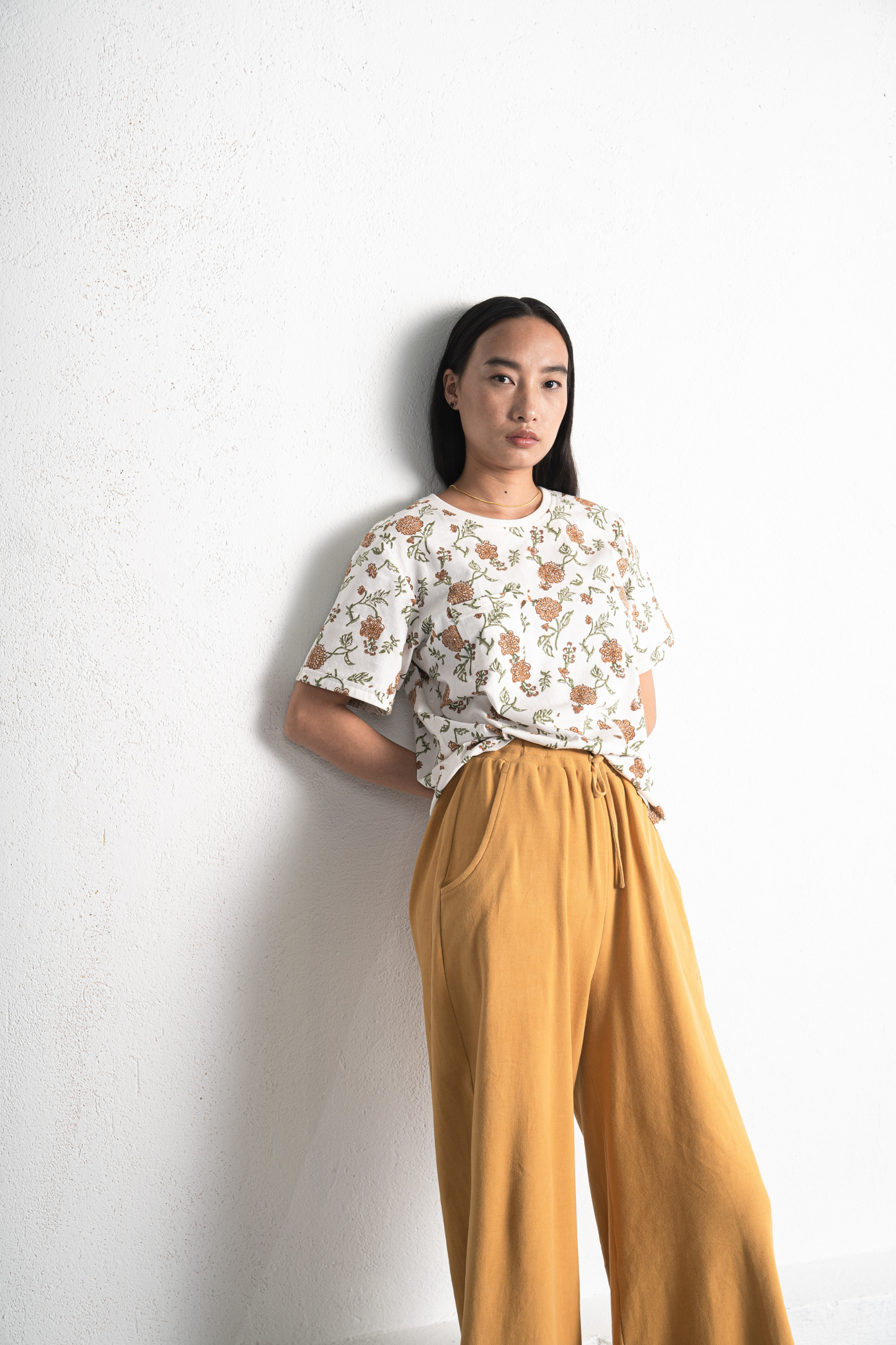 Dahlia Moon organic cotton knit t-shirt
