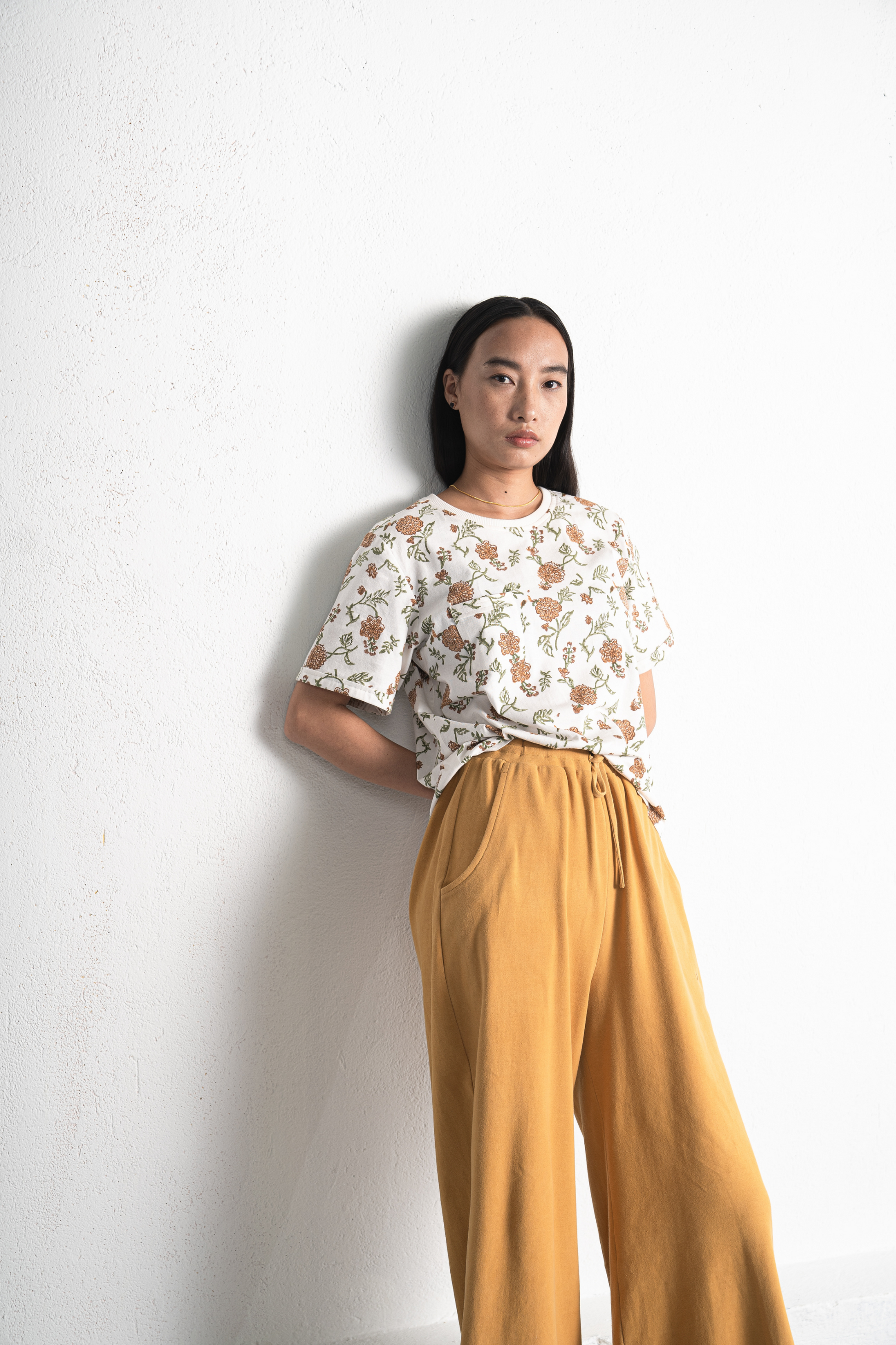 Dahlia Moon organic cotton knit t-shirt