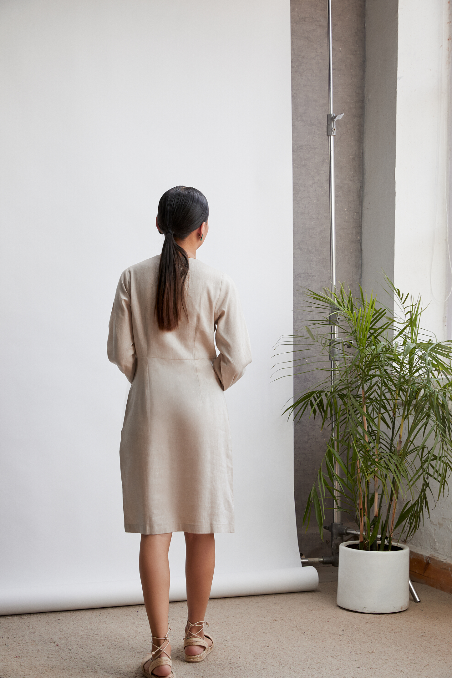 Dempsey linen dress